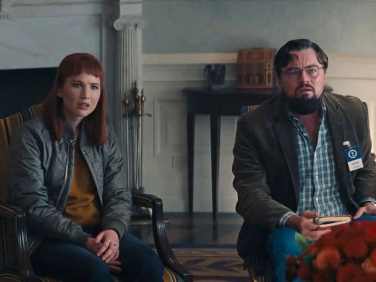 Fotograma de 'No mires arriba', disponible en Netflix