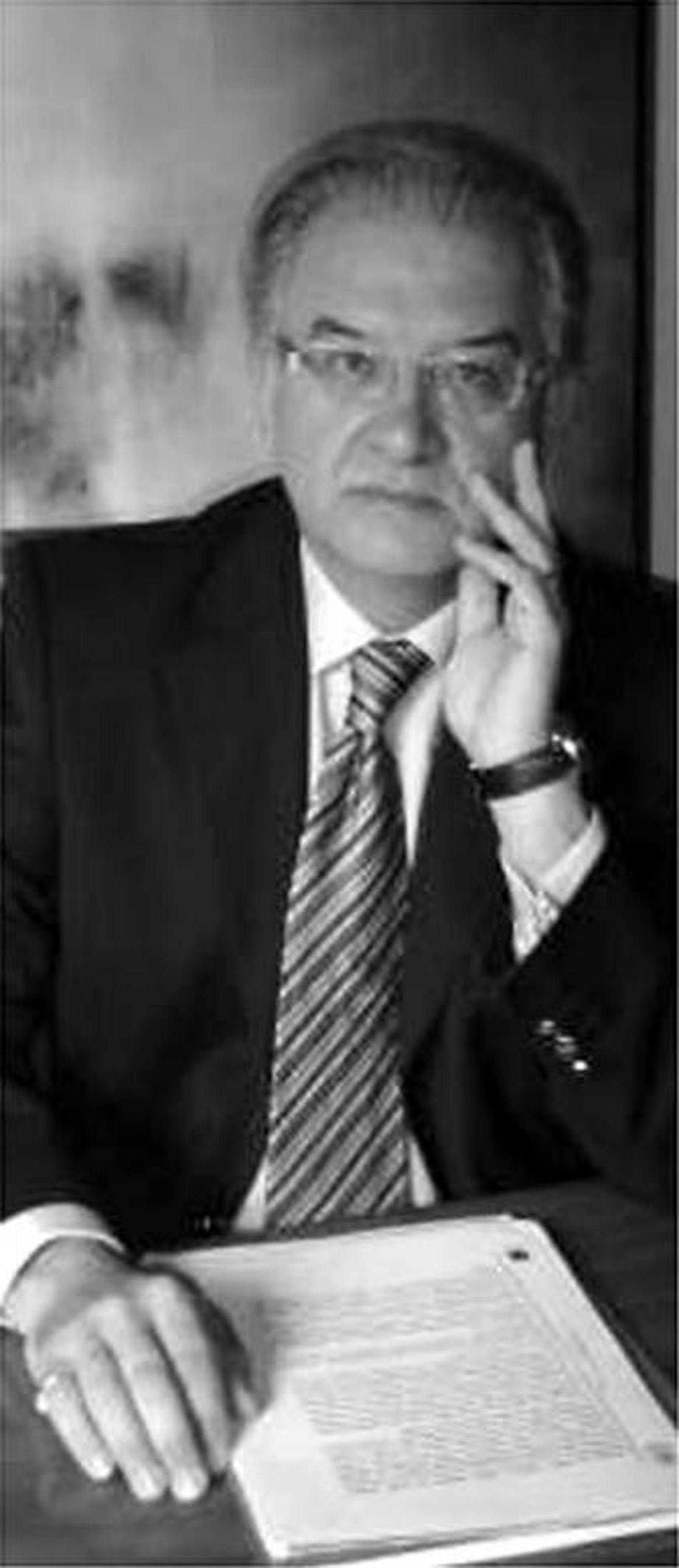 José Miguel Ayllón, en su despacho madrileño.