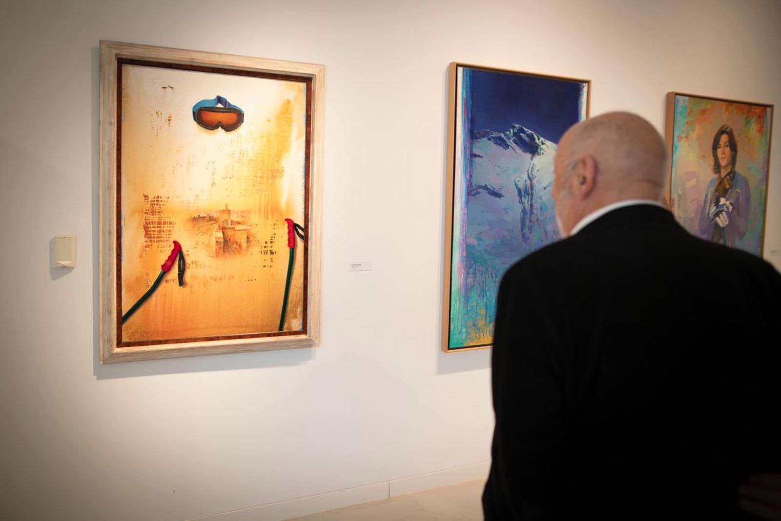 Fotos: la exposición del 30 aniversario de los Campeonatos del Mundo de Esquí Alpino en Granada