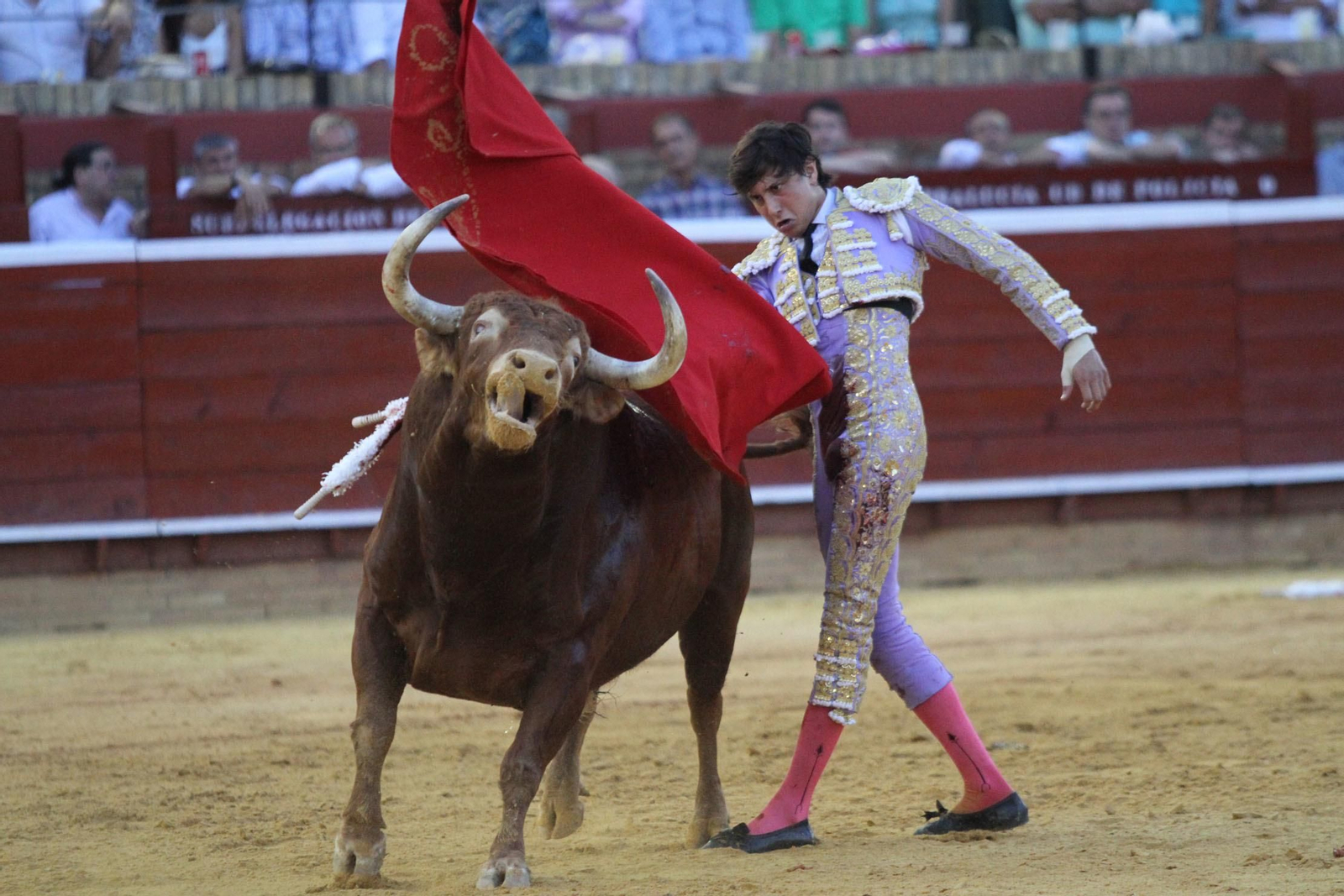 Imágenes de lidia de Roca Rey