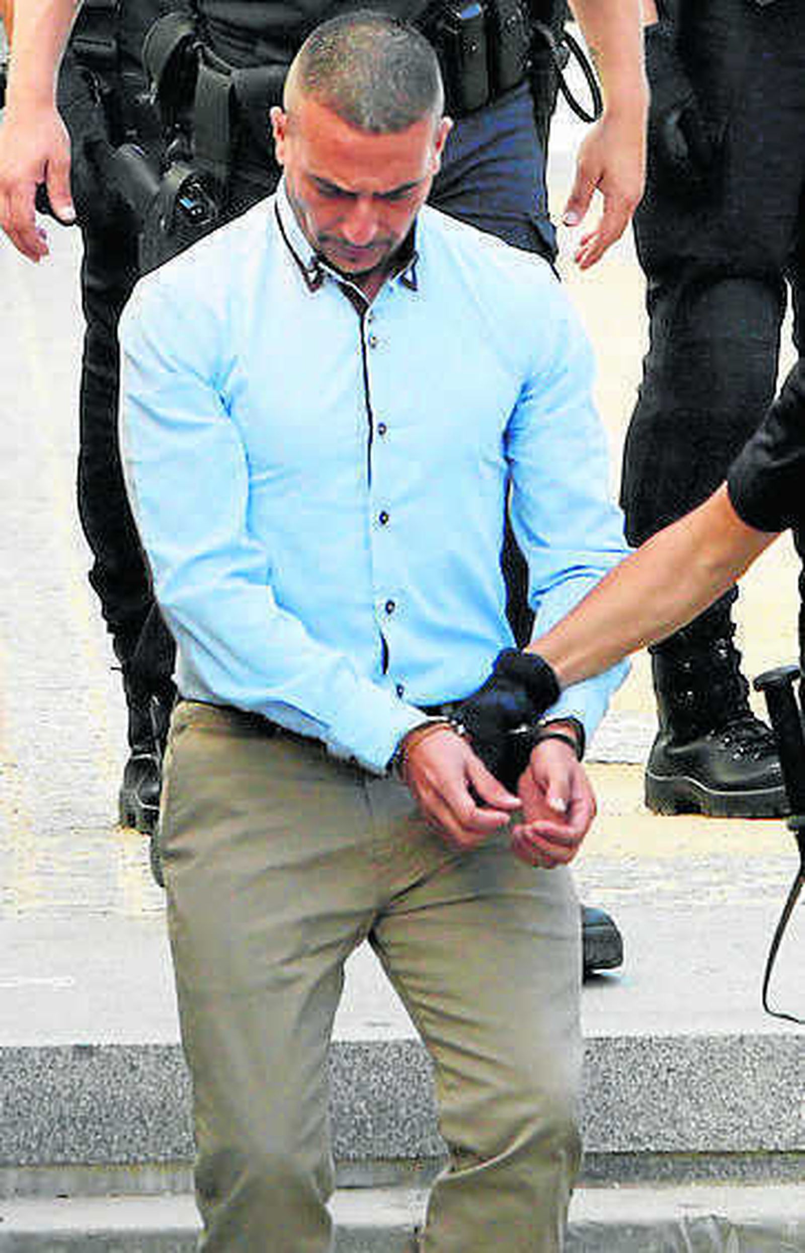 Otro de los procesados.