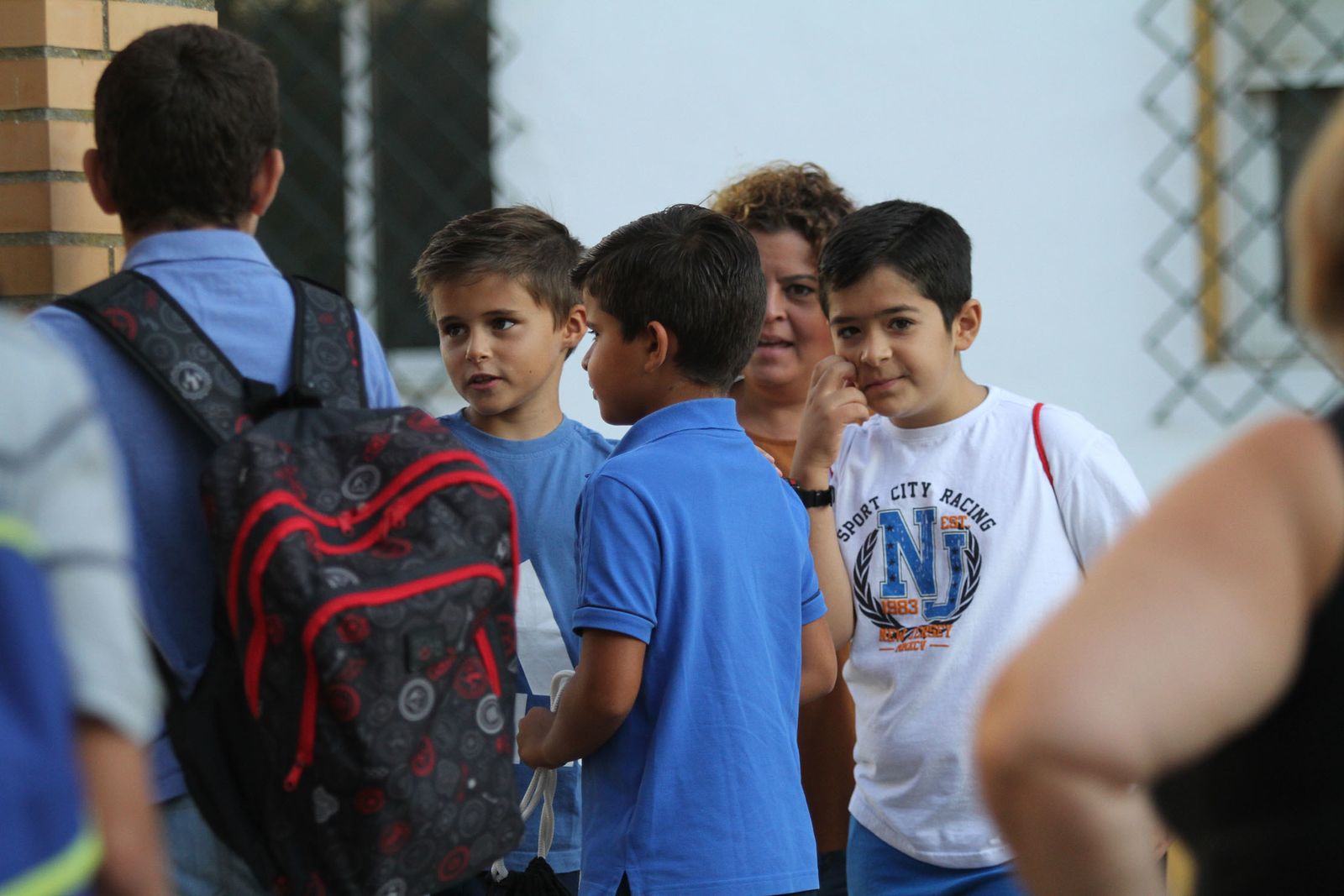 la vuelta al cole en los colegios de Huelva en Imágenes