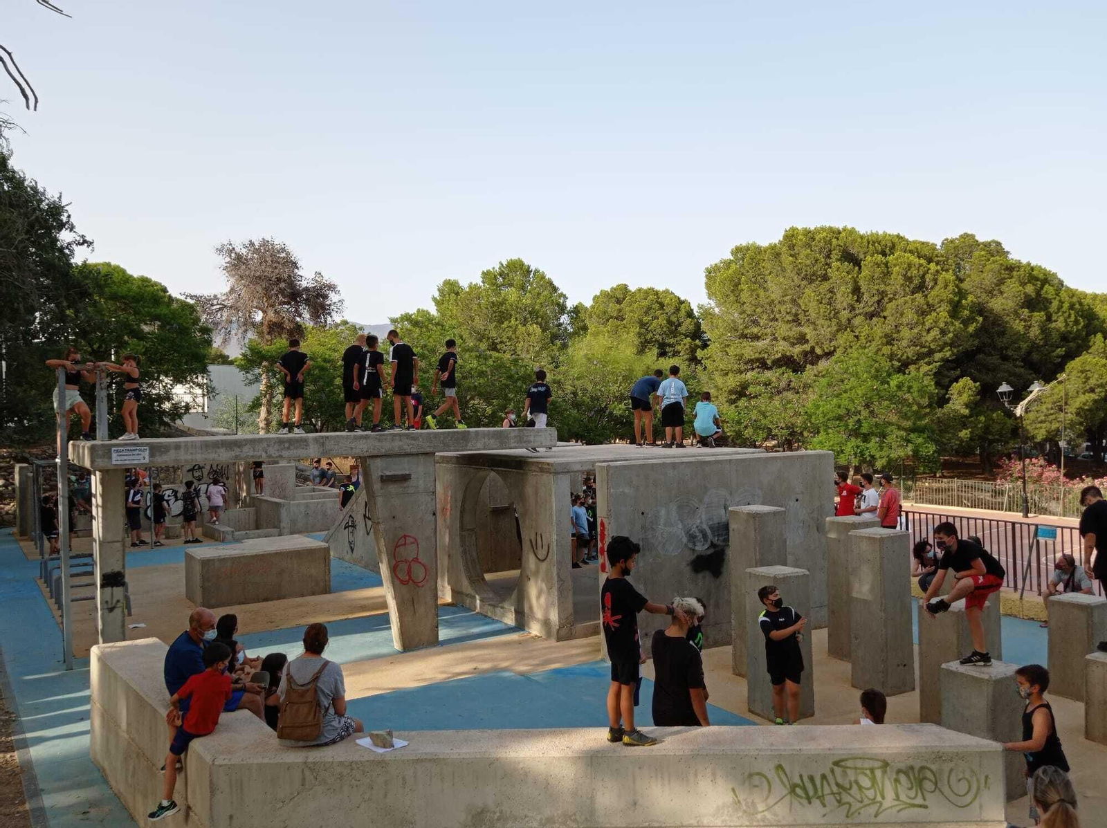 El Parque de Deporte Urbano de Huércal, con parkour y pump track, finalista en los Premios Agesport