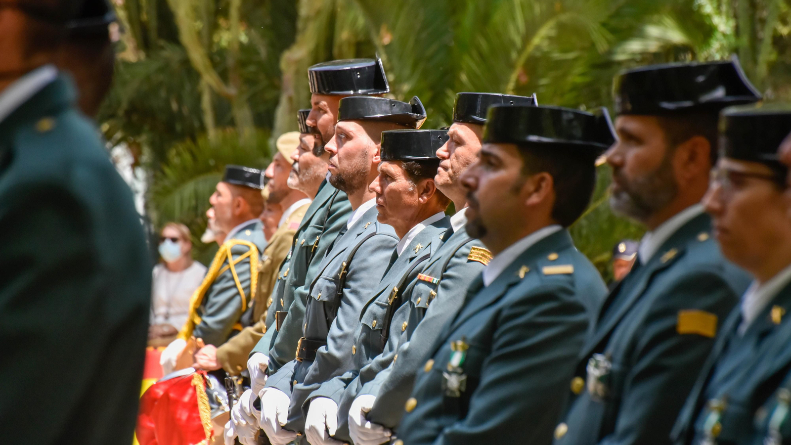 Las fotos del acto del 178 aniversario de la fundación  de la Guardia Civil