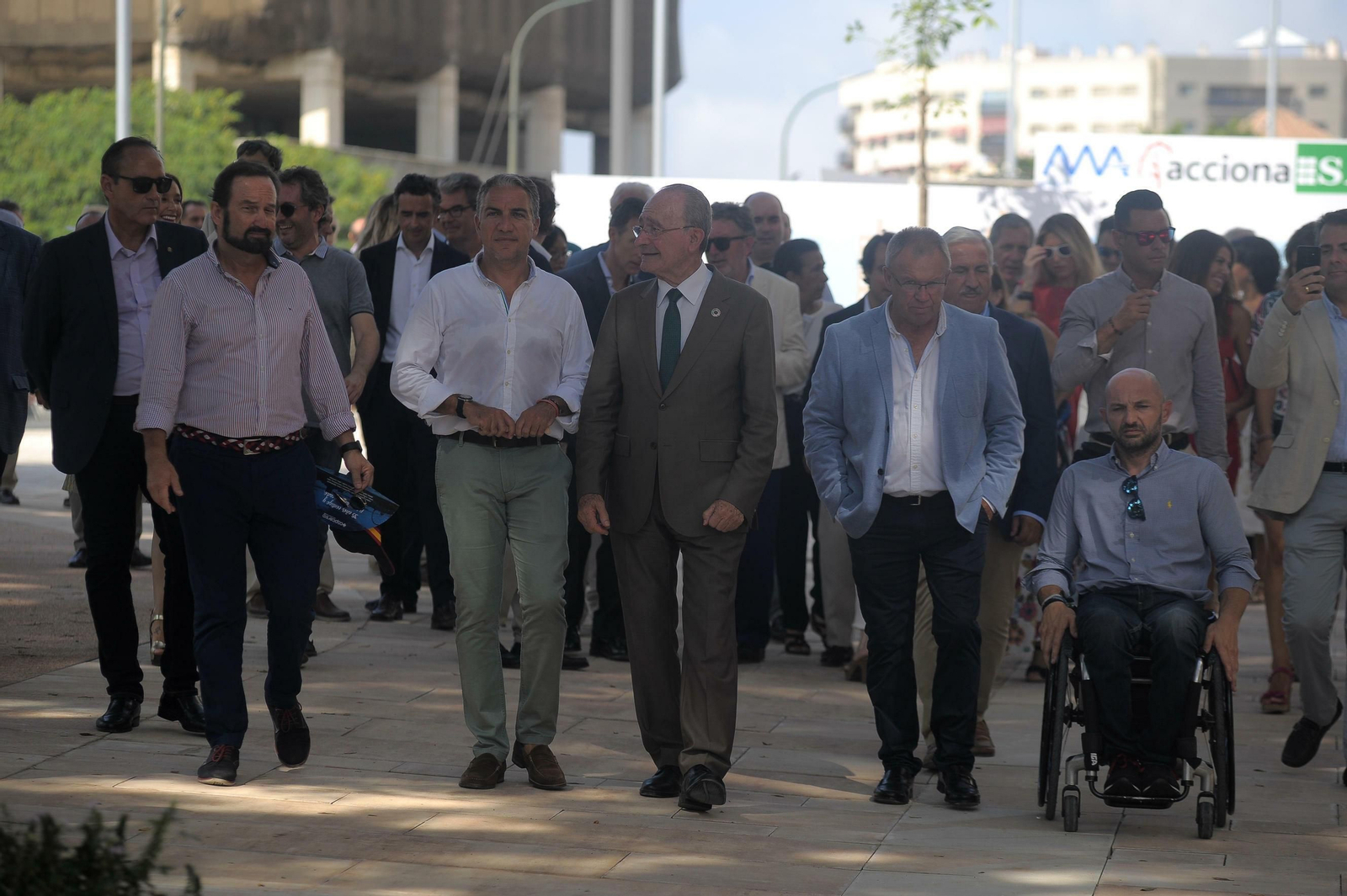 Fotos de la inauguración de los trabajos de reurbanización de la Alameda Fotos de la inauguración de los trabajos de reurbanización de la Alameda