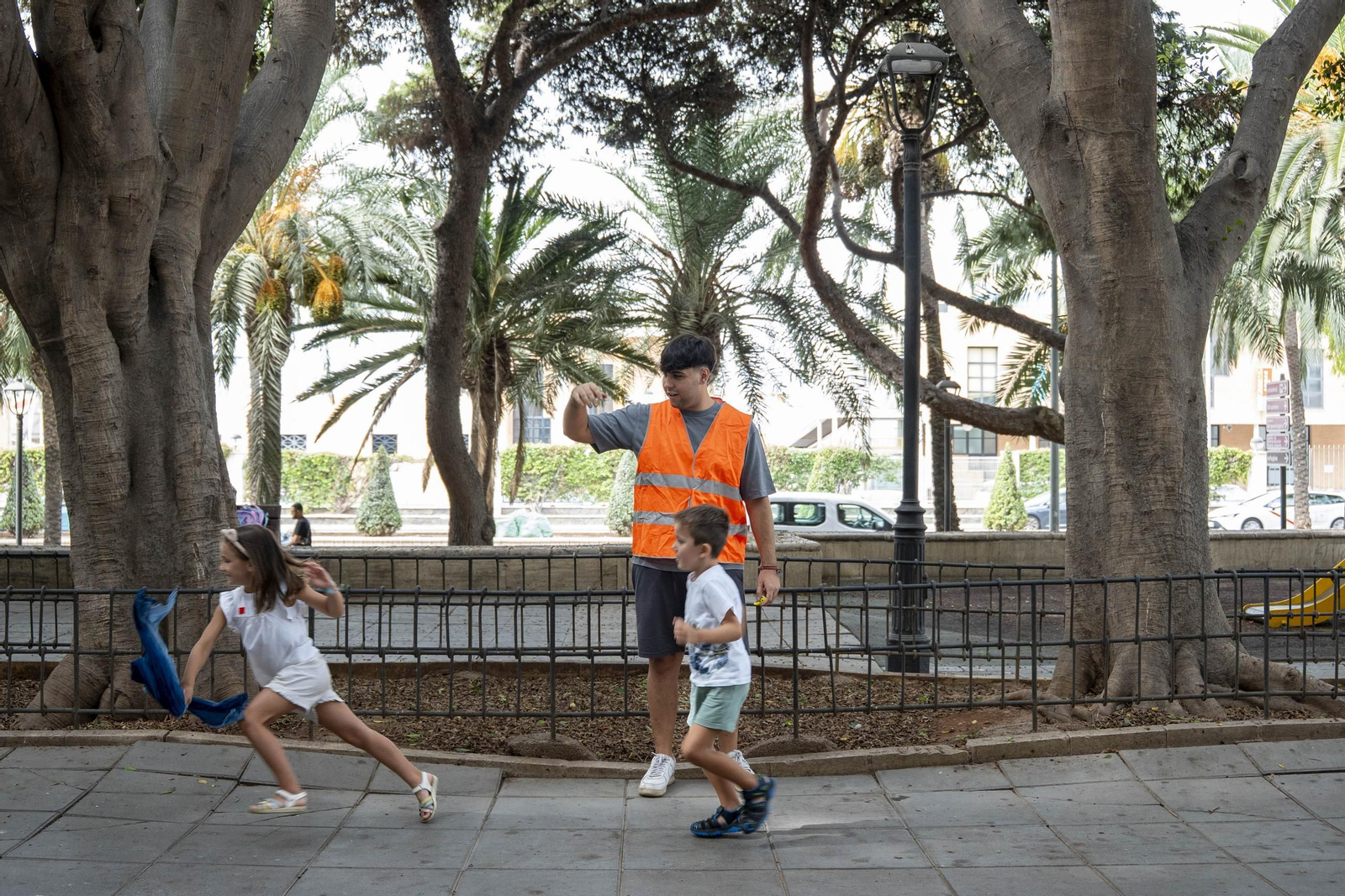 Las mejores fotos de los juegos infantiles en la Feria de Almería