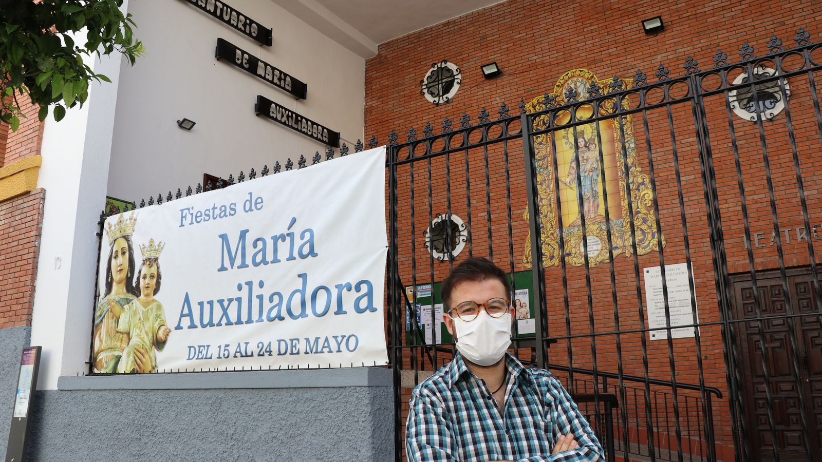 José Padial, vocal de comunicación de la Asociación de María Auxiliadora.