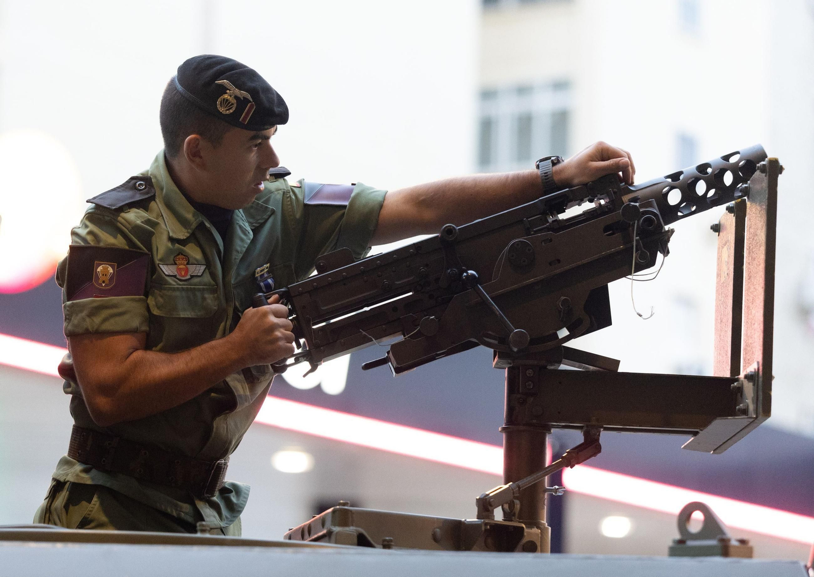 El desfile por el Día de la Fiesta Nacional, en imágenes