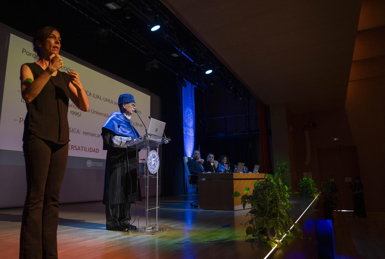 Acto académico de apertura del curso 2025-2026 en la UAL