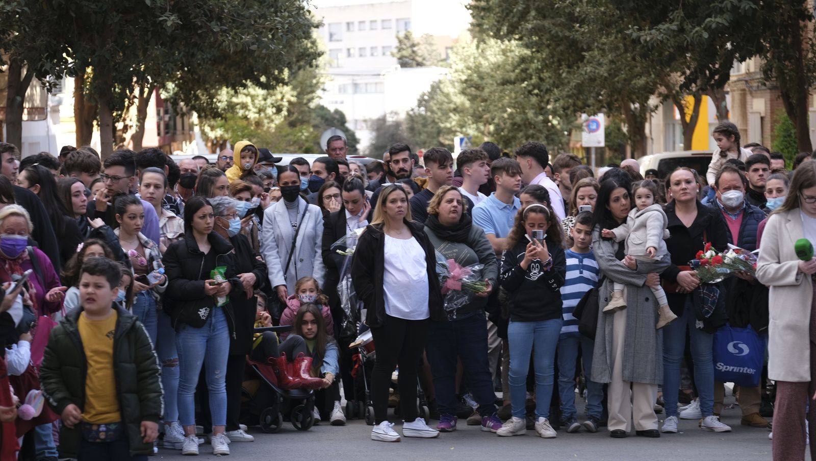 Fotogalería de la procesión de Coronación. Semana Santa Almería 2022.