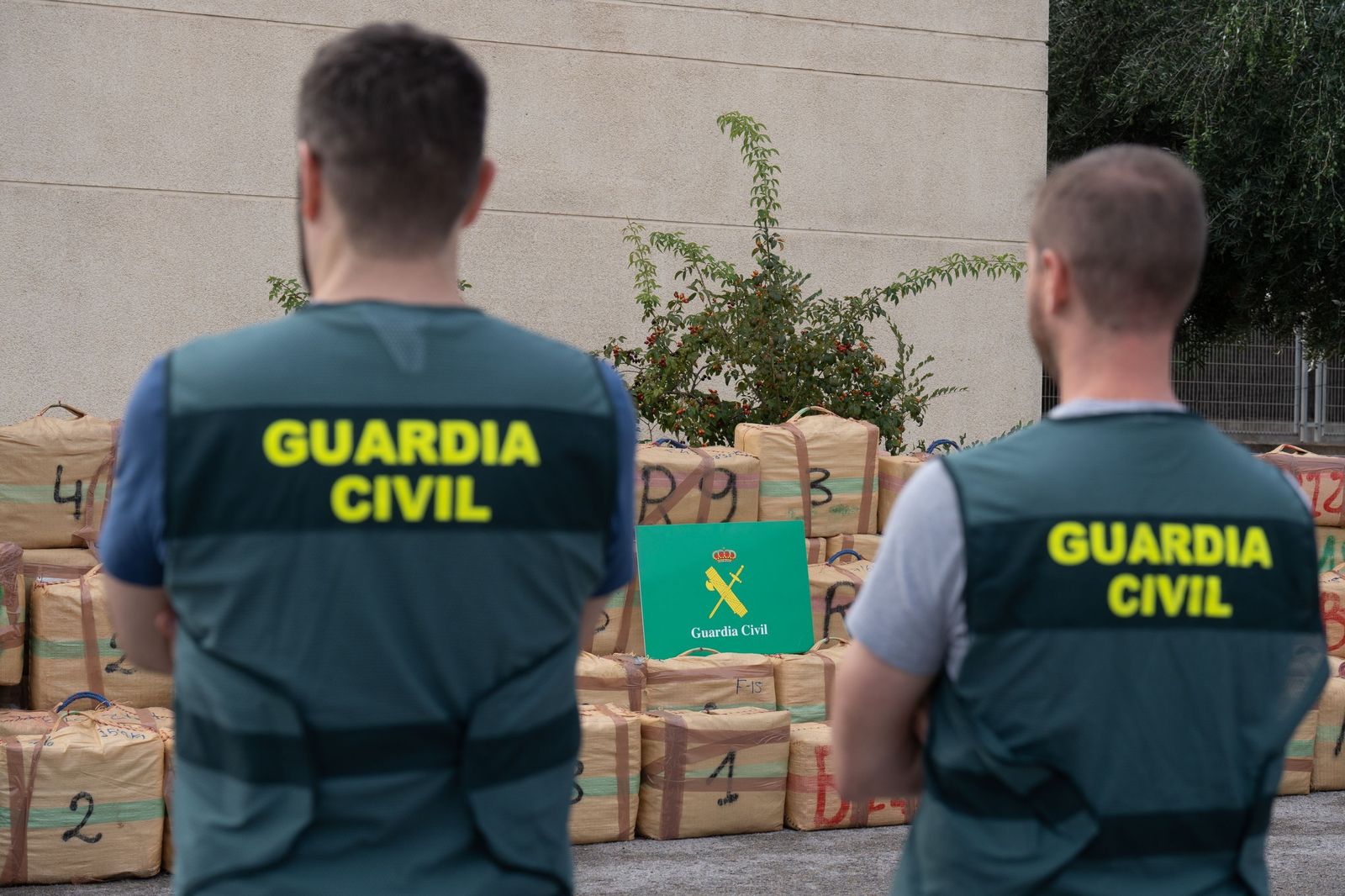 La Guardia Civil interviene un cargamento de droga en Huelva