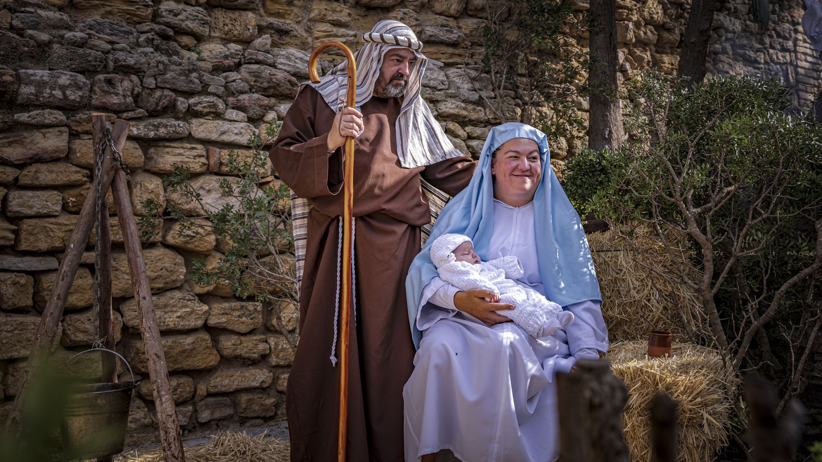 Las imágenes del Belén viviente en Medina Sidonia