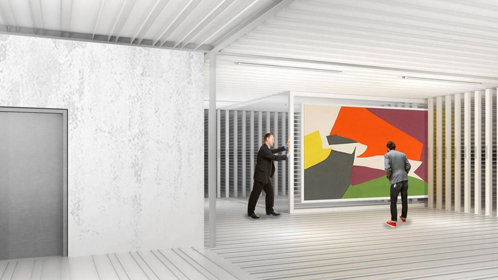 Recreaciones realizadas por el estudio de arquitectura del proyecto de ampliación del CAAC Recreaciones realizadas por el estudio de arquitectura del proyecto de ampliación del CAAC