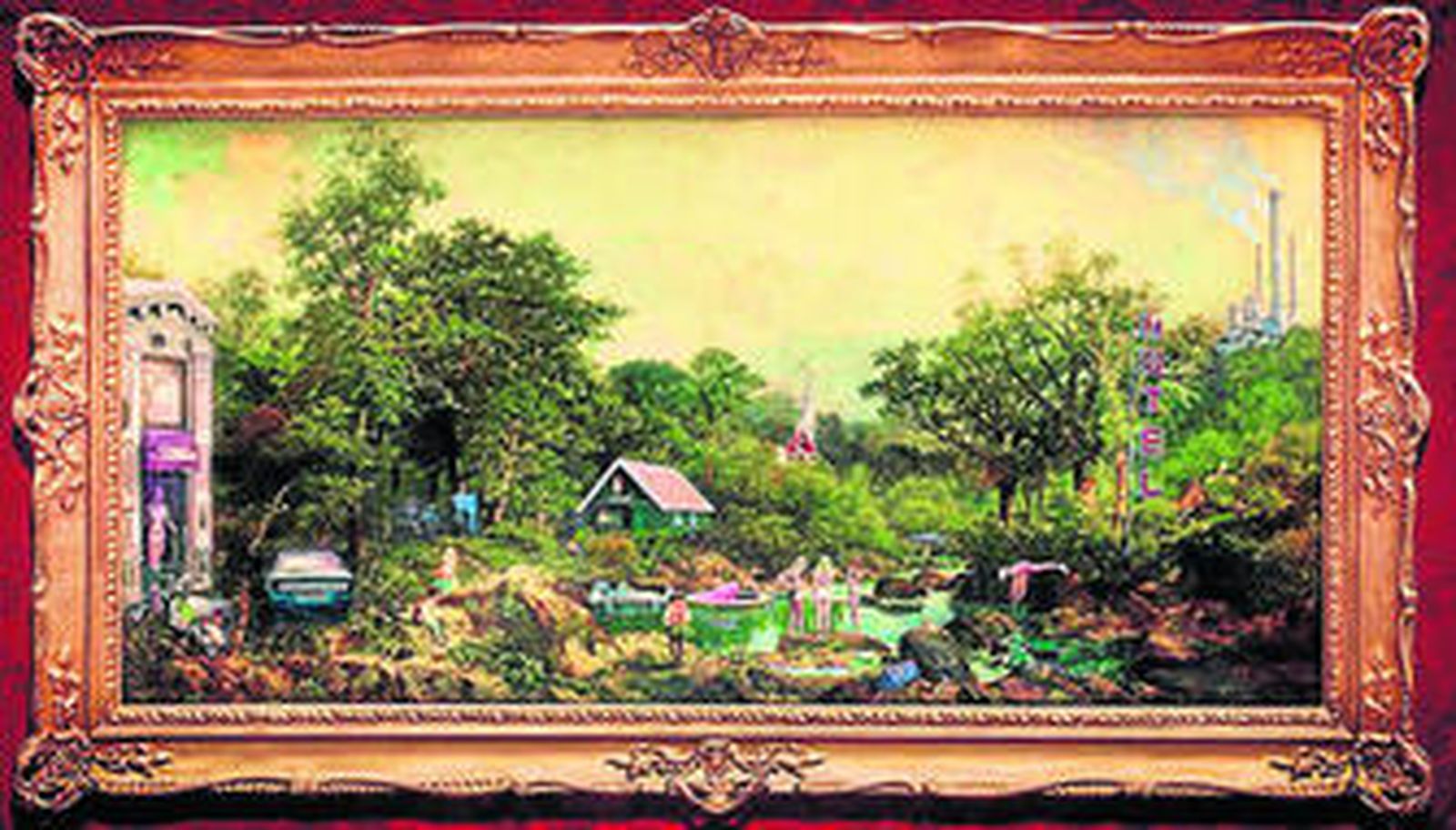 Collages surrealistas e inspirados en el pop, dos miradas en la Galería Acanto