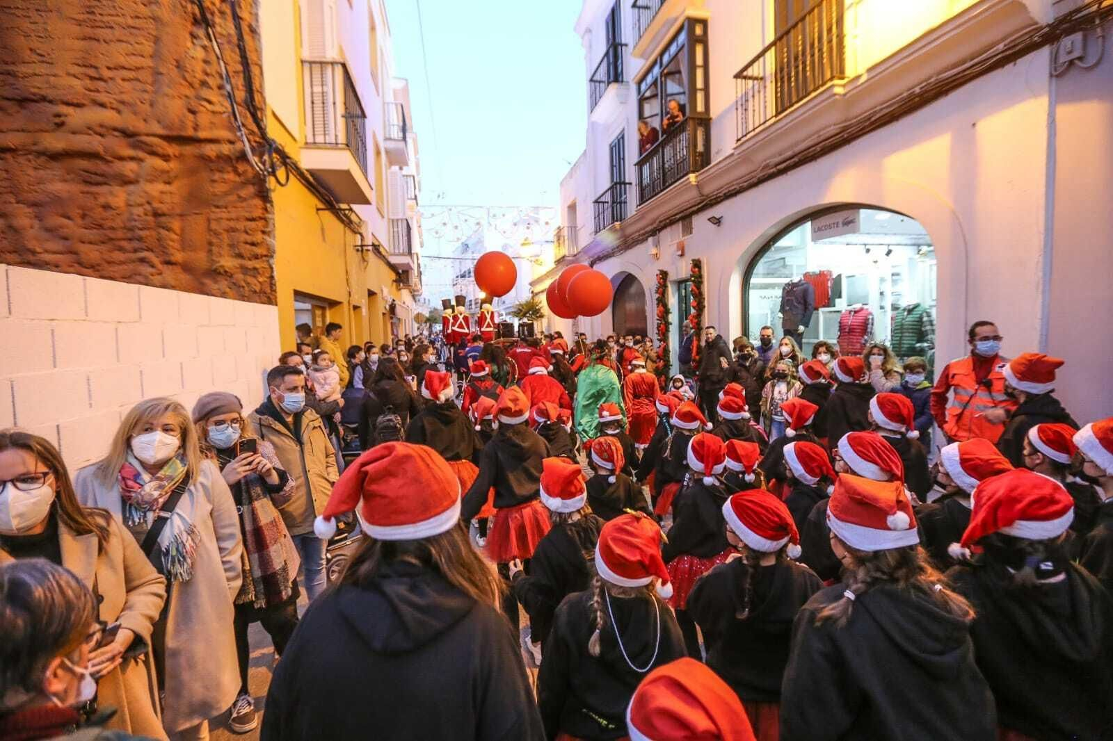 Cabalgata de Papá Noel en Chiclana