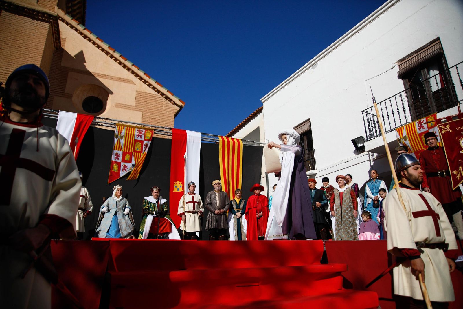 La Recreación de la Pernoctación de los Reyes Católicos en Fiñana, en imágenes