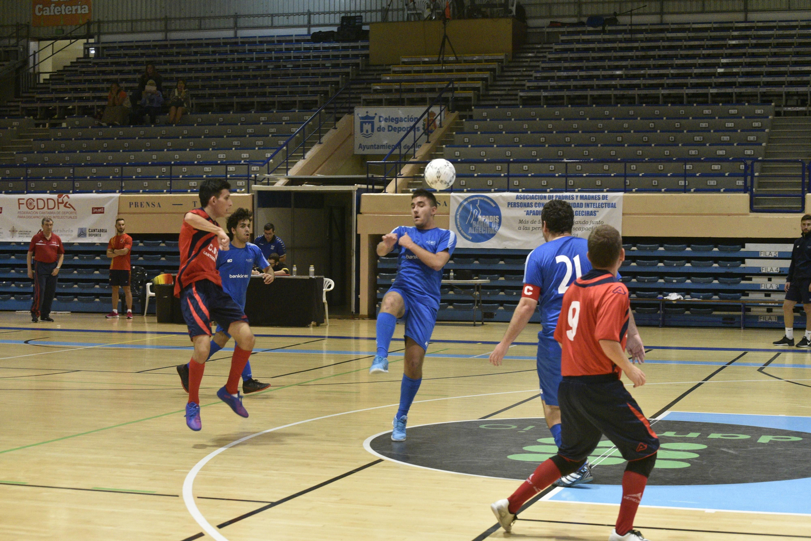 La tercera jornada del Campeonato de España para discapacitados intelectuales, en fotos