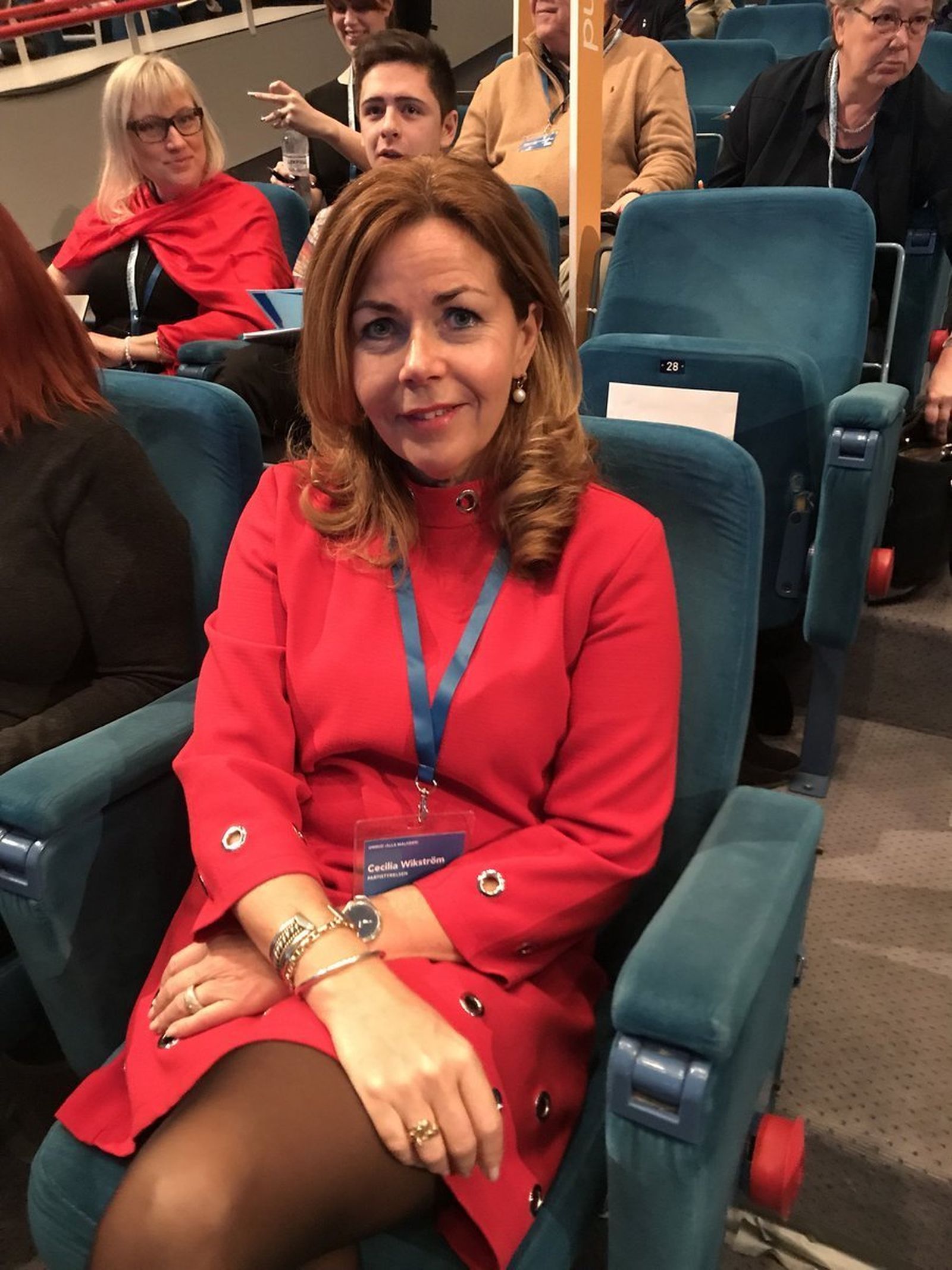 La eurodiputada Cecilia Wikstrom.