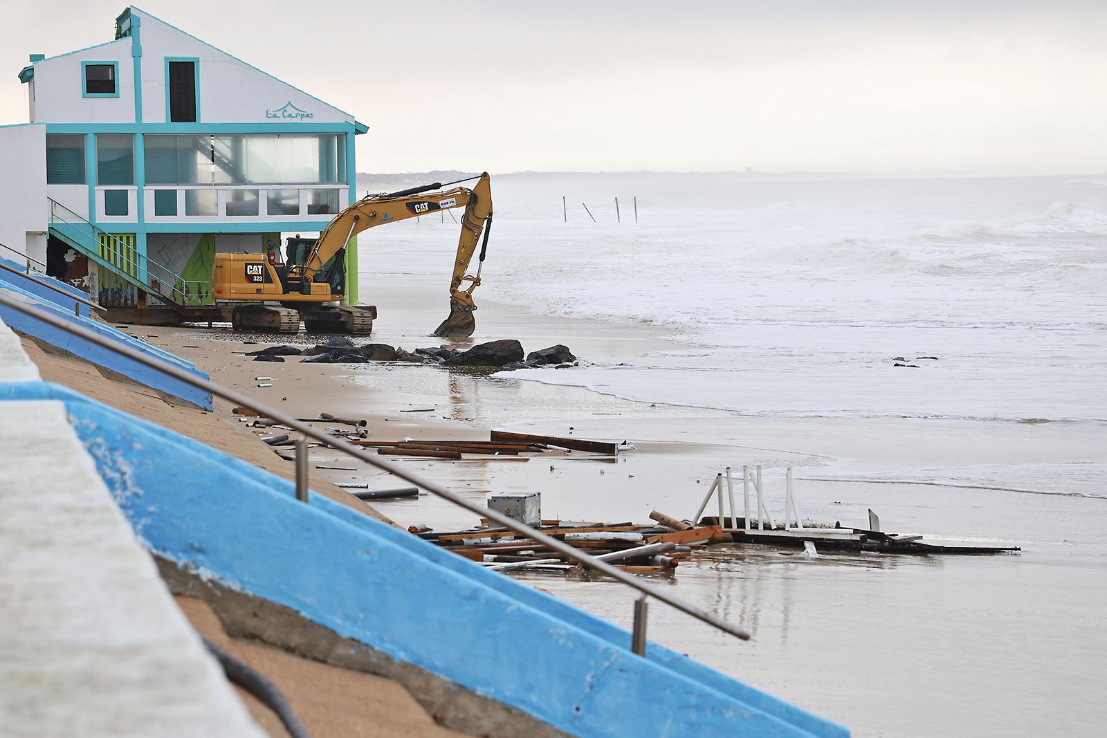Las fotografías de los daños en Matalascañas