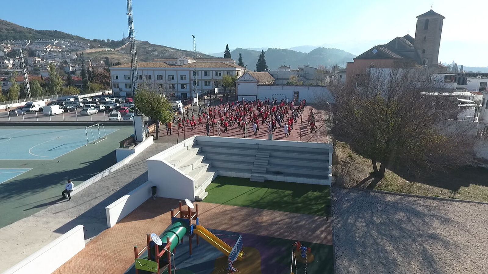 Instalaciones del Ave María San Cristóbal, uno de los dos centros seleccionados.