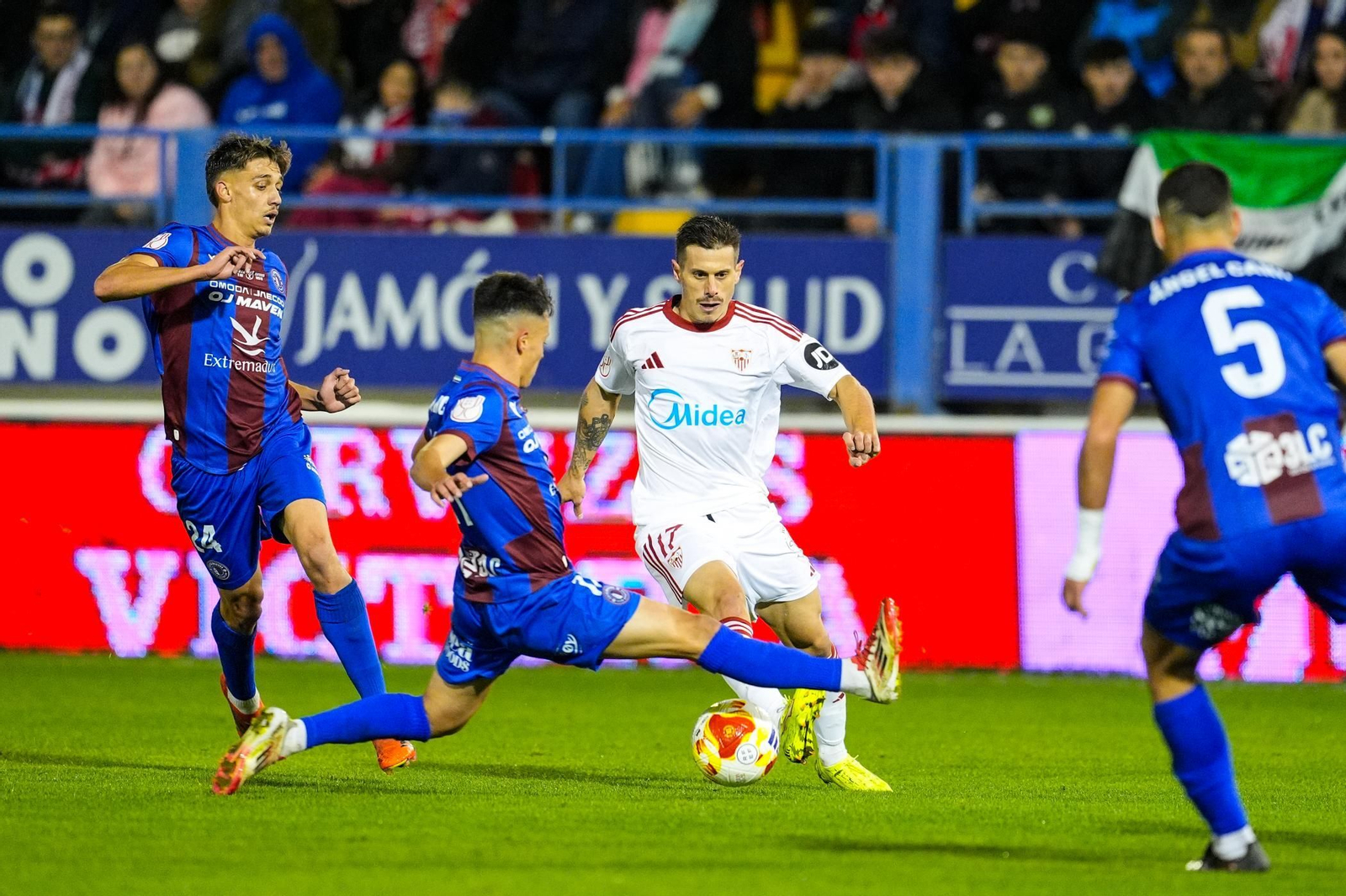 Las fotos del Extremadura-Sevilla