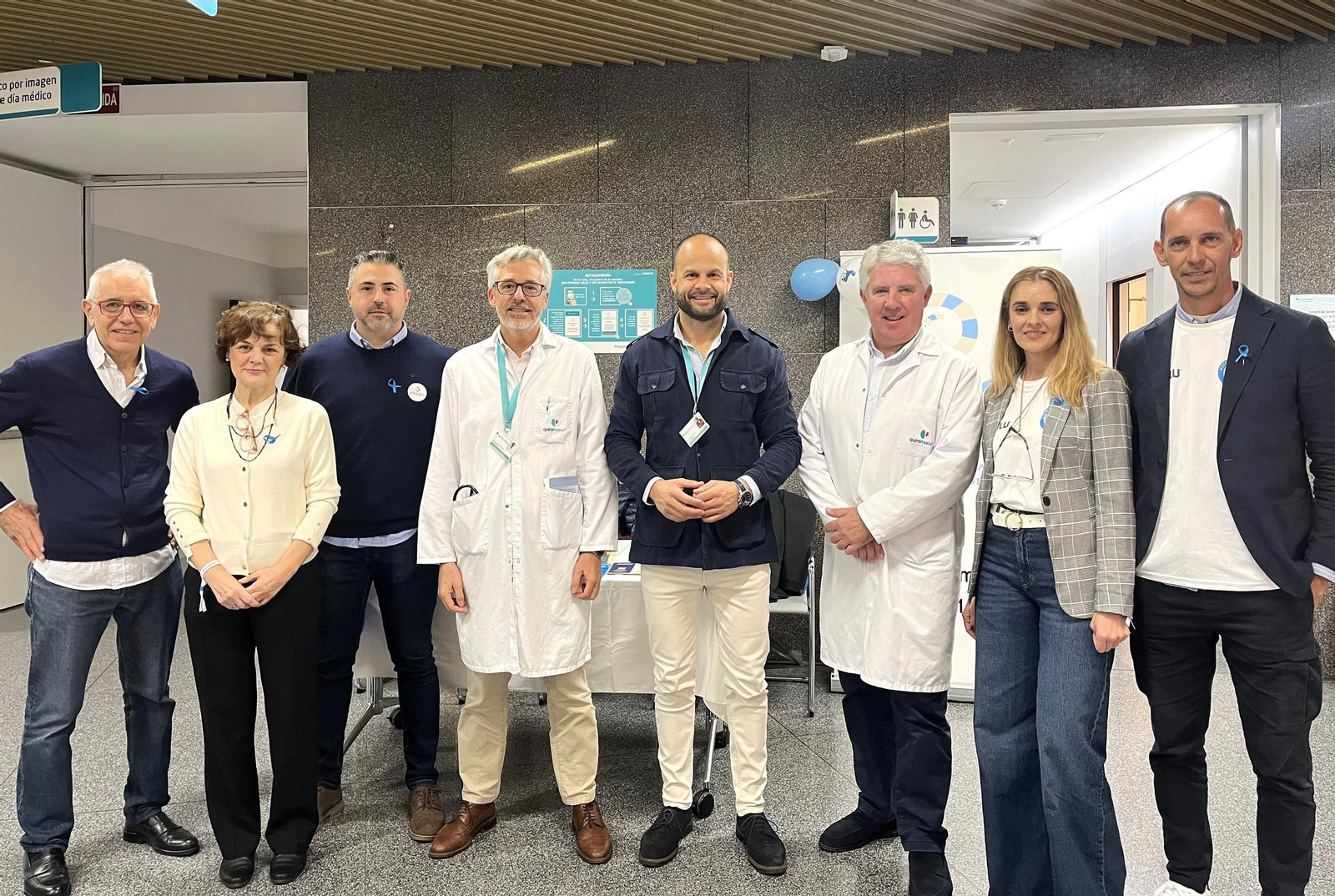 Mesa informativa de Adicor para sensibilizar y fomentar la prevención de la diabetes.