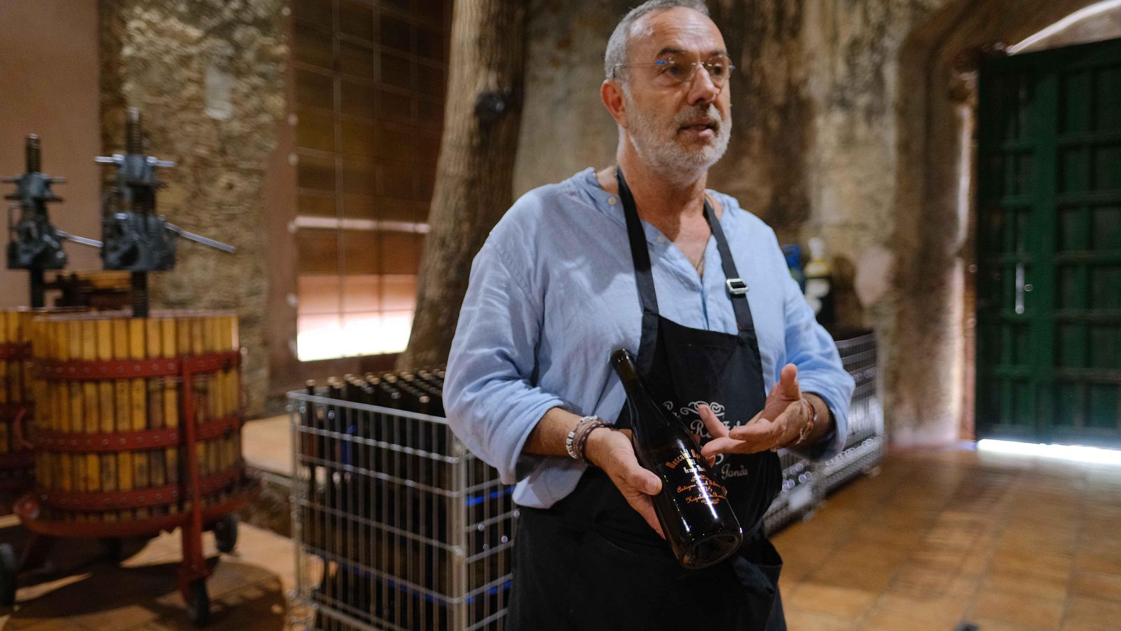 Enrique Ruiz, propietario de la bodega