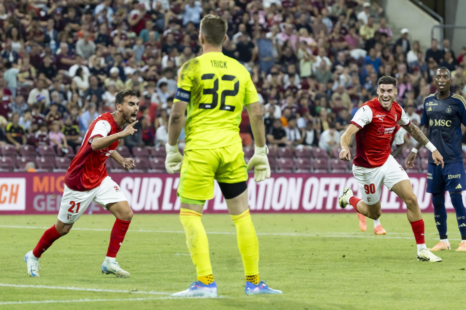 Roberto coge racha de goles en Braga