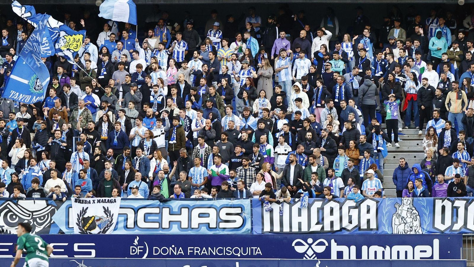 El Málaga CF-Racing de Ferrol, en fotos