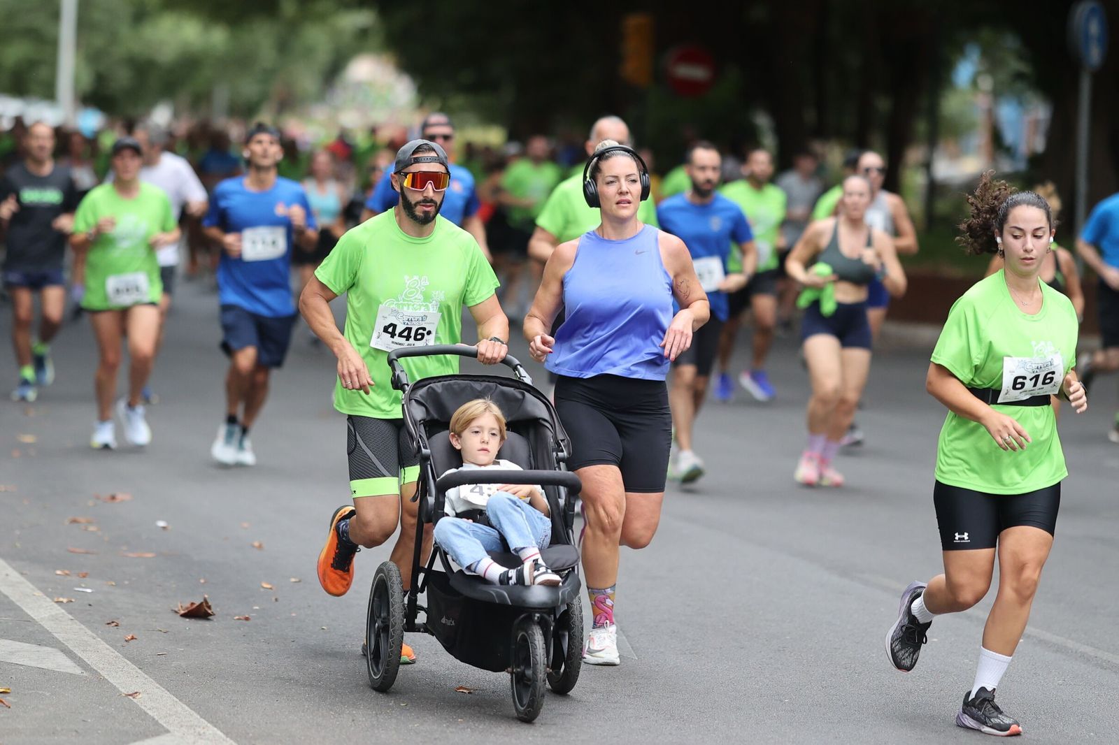 Las fotos de la VIII Carrera de la Prensa y la IV Marcha Solidaria de Málaga