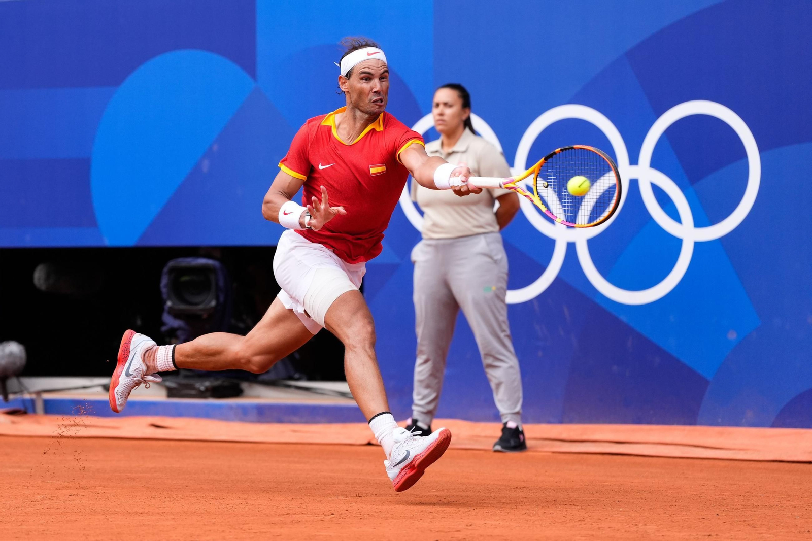 El partido entre Nadal y Djokovic en los Juegos Olímpicos de París, en imágenes