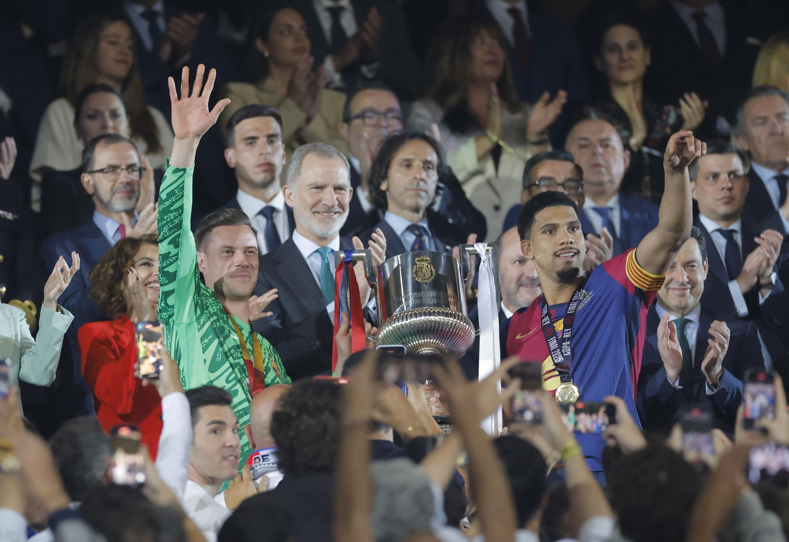 Las fotos del Barcelona - Madrid