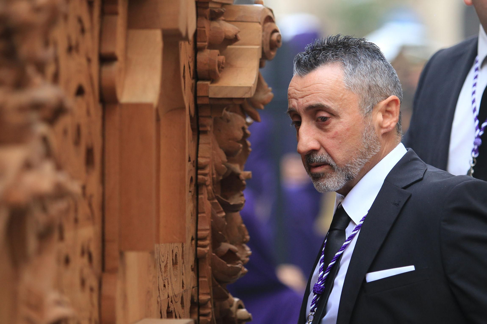 La procesión de Las Angustias, en imágenes