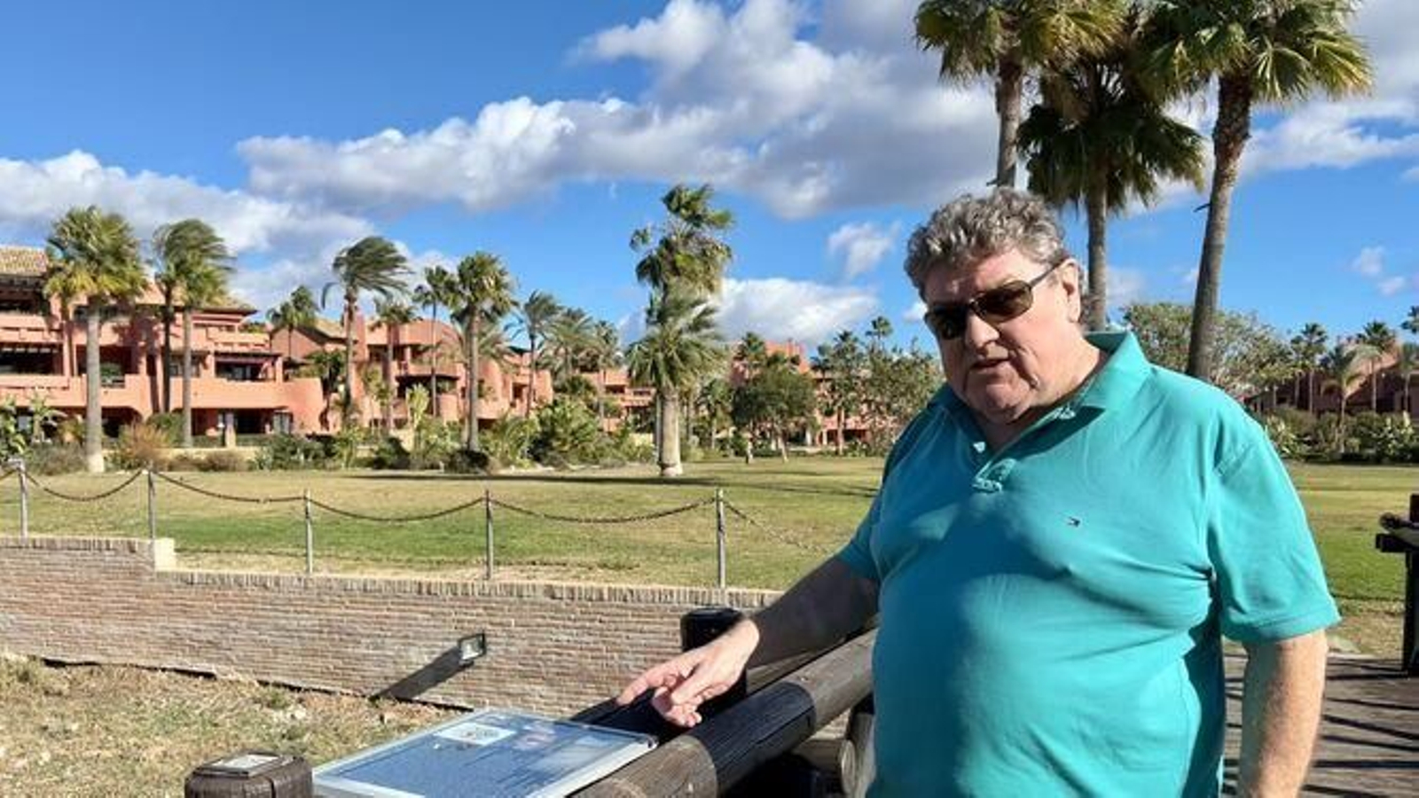 Stephen Hills, durante la entrevista con la agencia Efe.