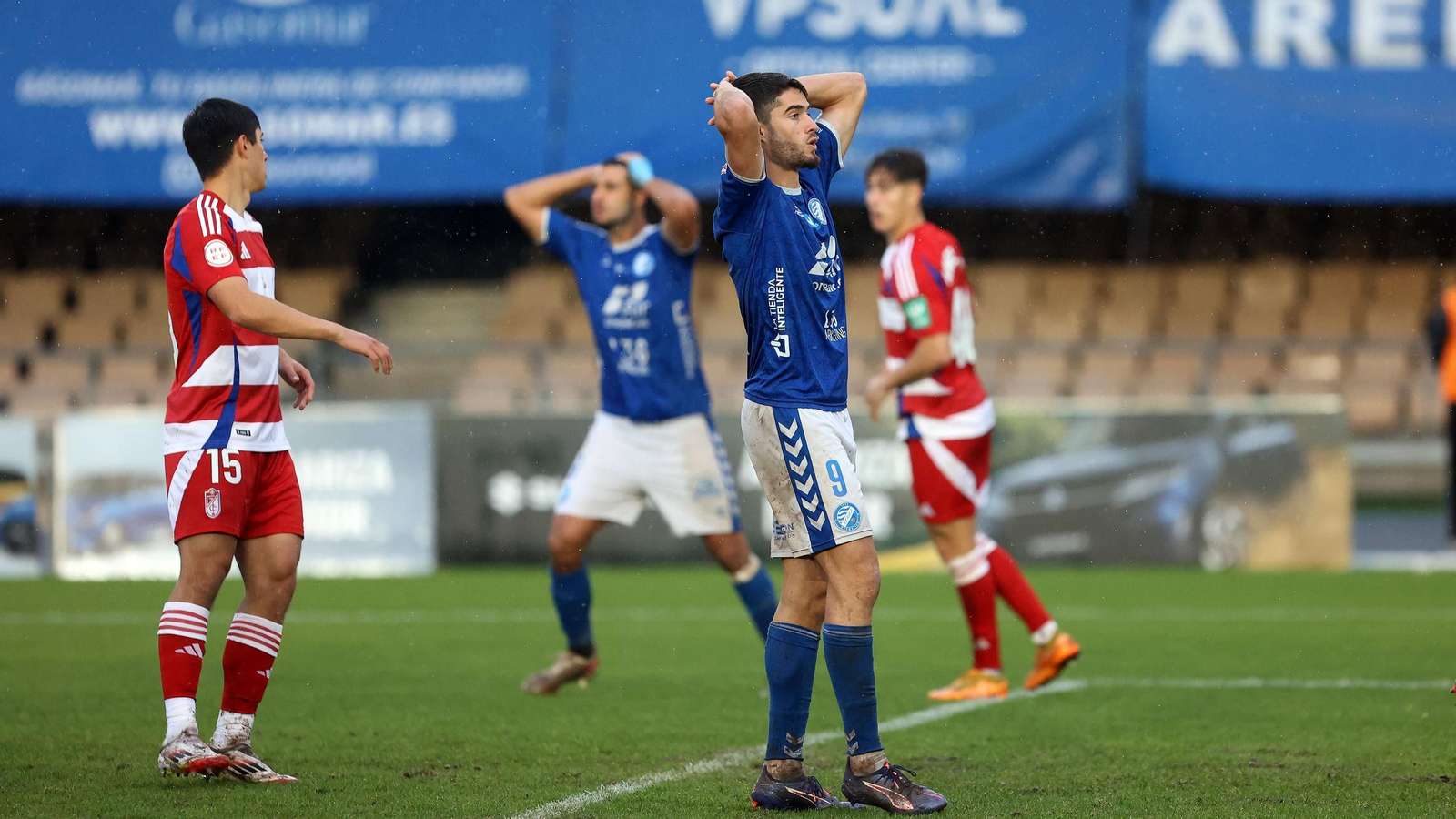 Imágenes del Xerez DFC contra el Recreativo Granada