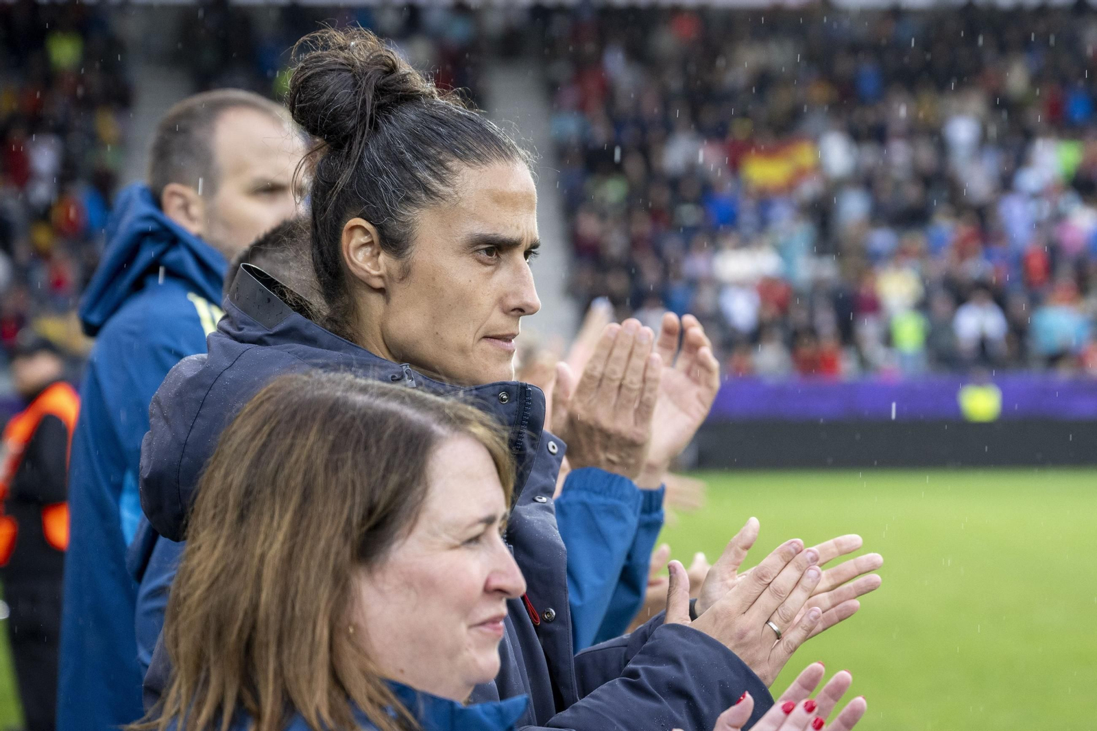 Las fotos de la goleada de España sobre Bélgica en la Eurocopa femenina