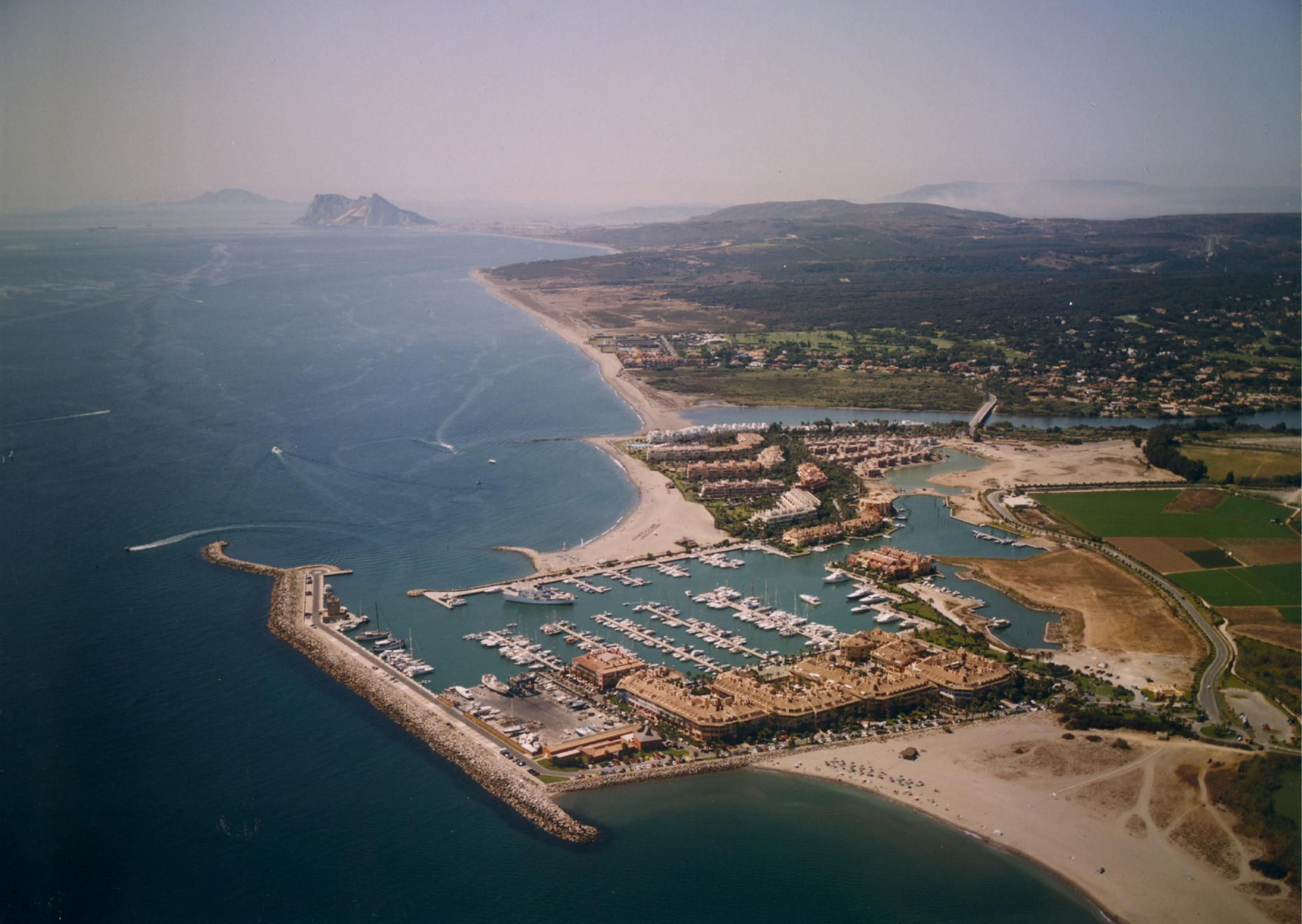 San Roque a vista de pájaro.