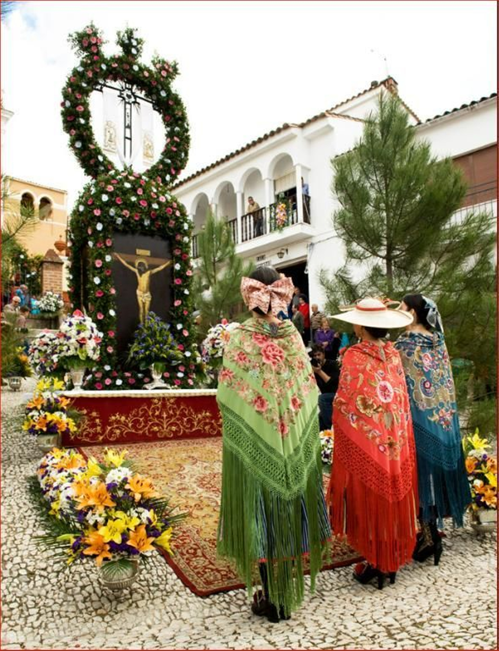 [8] Cruz de Mayo del Llano, Almonaster la Real.