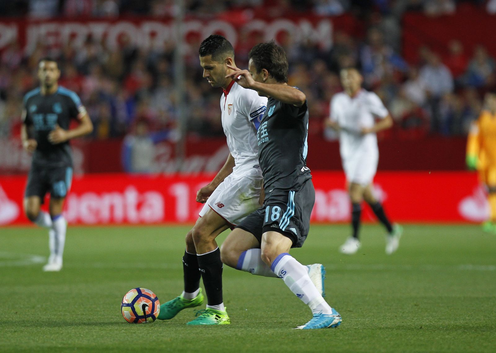 Las imágenes del Sevilla-Real Sociedad