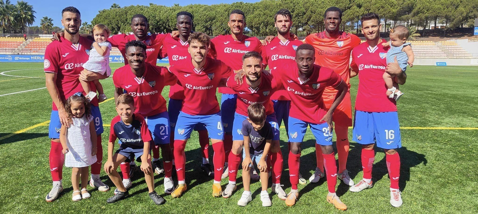 Alineación inicial del Estepona frente al Cádiz Mirandilla
