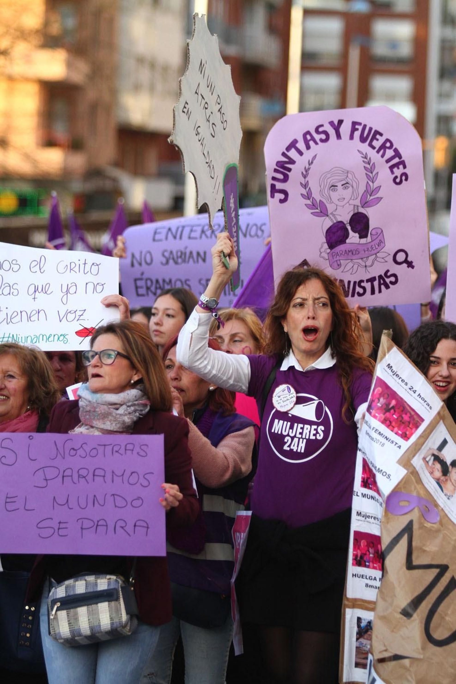 Imágenes de la Manifestación del día Internacional de la Mujer