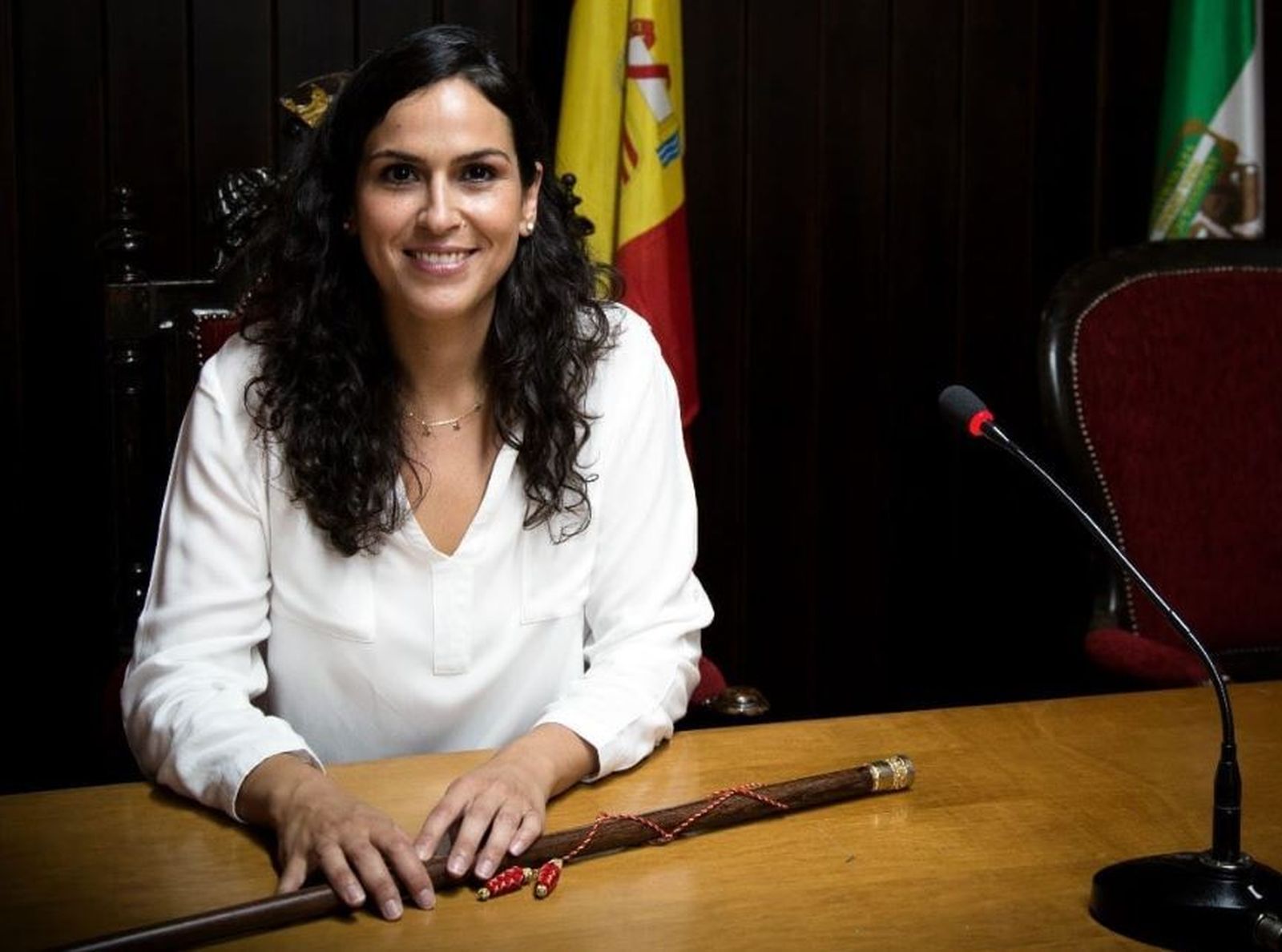 La alcaldesa de El Carpio, la socialista Desiree Benavides.