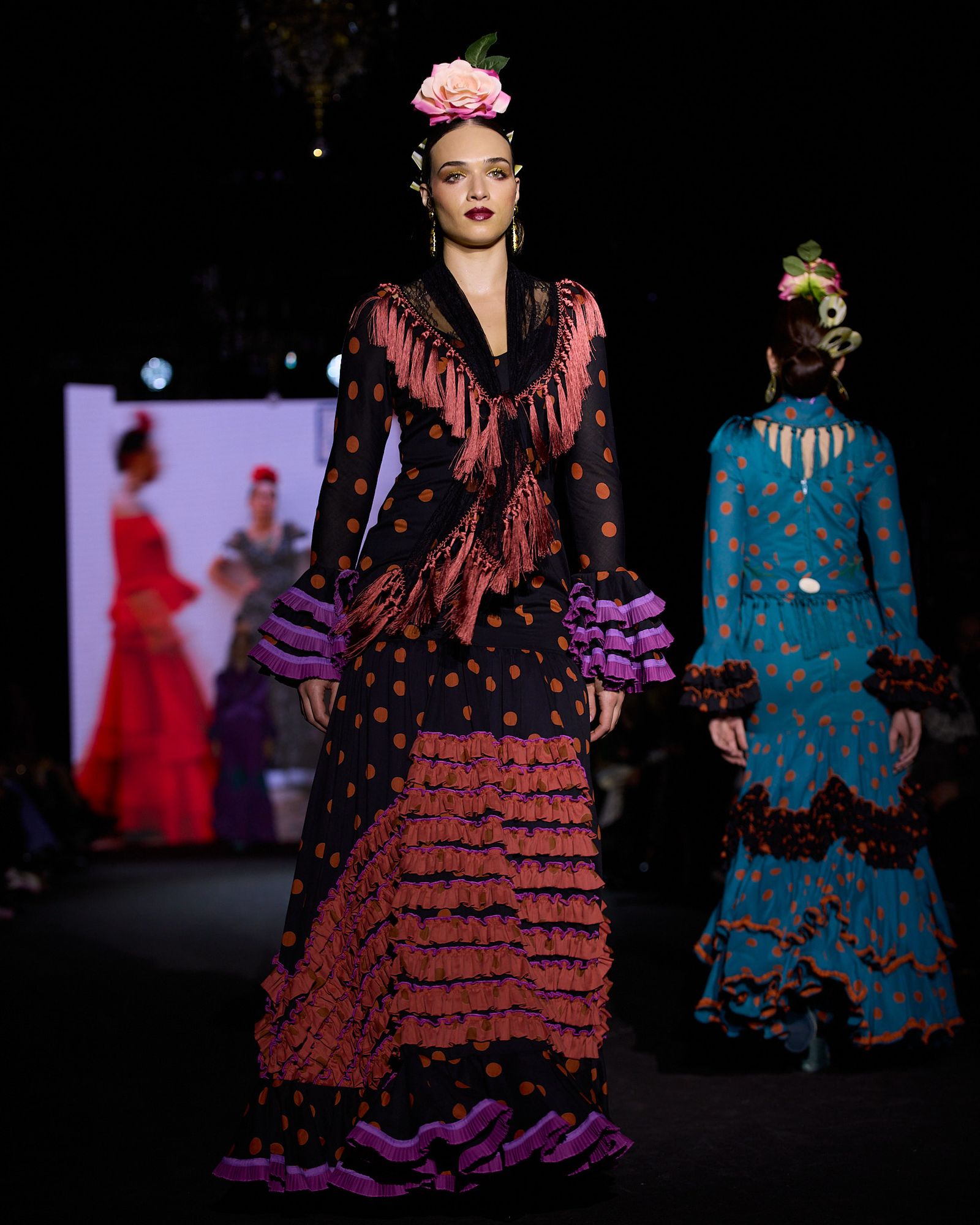 El desfile de flamenca Pol Núñez en We Love Flamenco 2026, todas las fotos