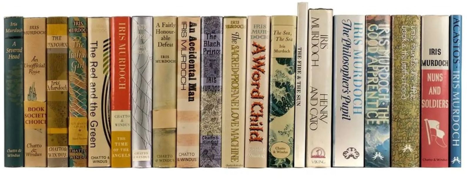 Obras de Iris Murdoch.