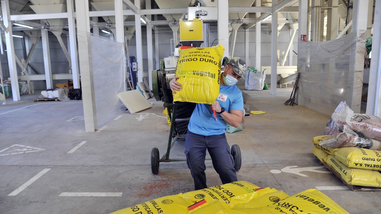 La nueva planta de cereales de la entidad olvereña
