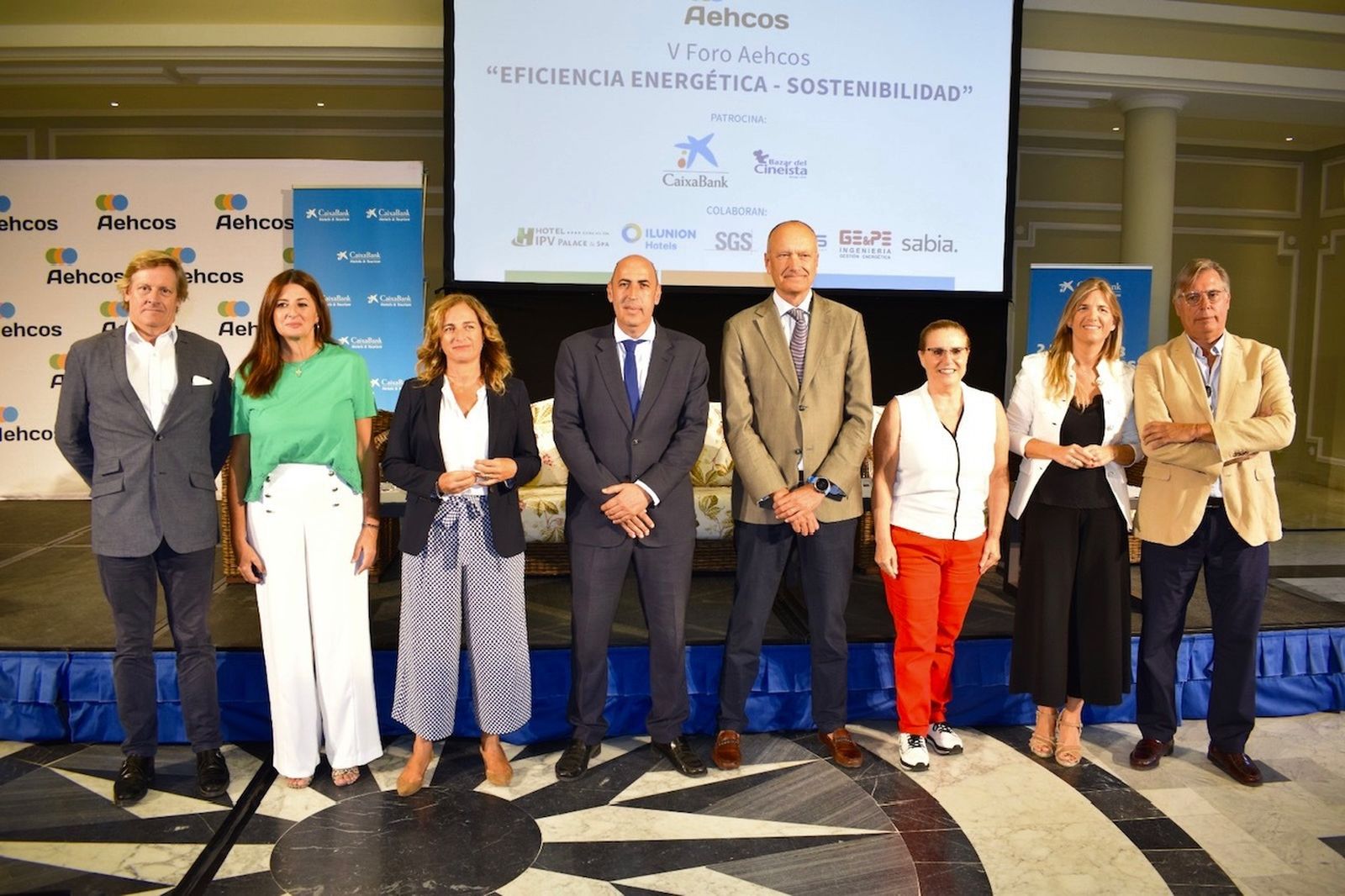 El acto de inauguración del foro de Aehcos en Fuengirola.