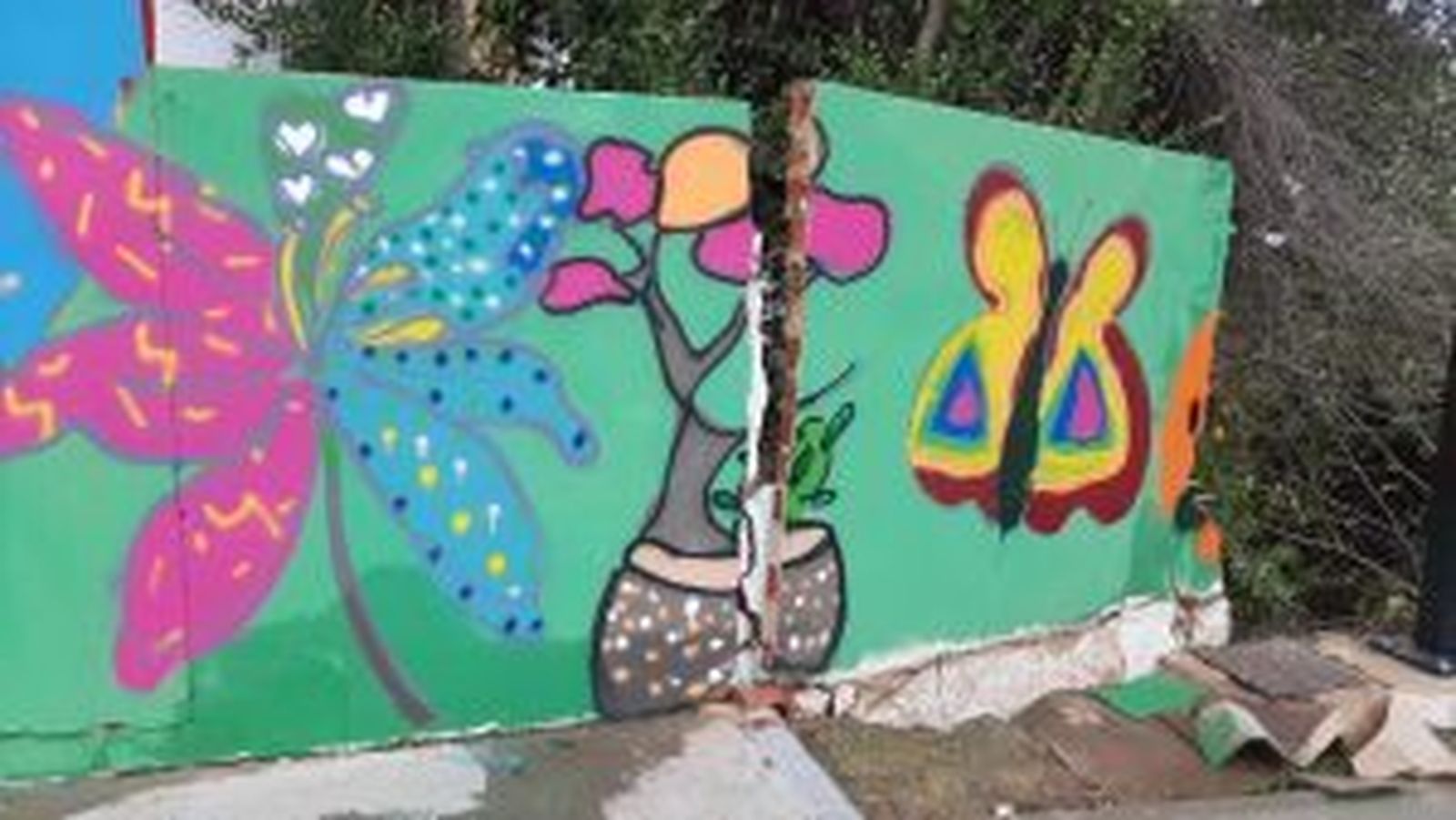 Desperfectos en el CEIP Manuel Siurot de La Palma del Condado.