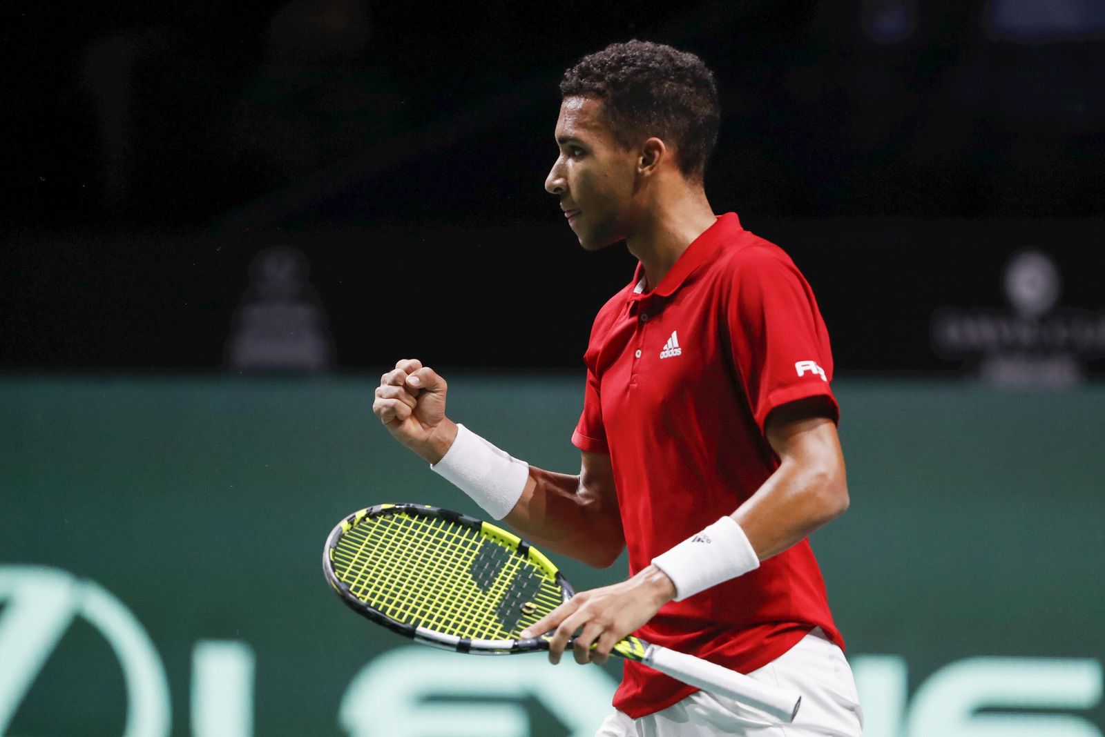 Felix Auger Aliassime - Otte en la Copa Davis de Málaga