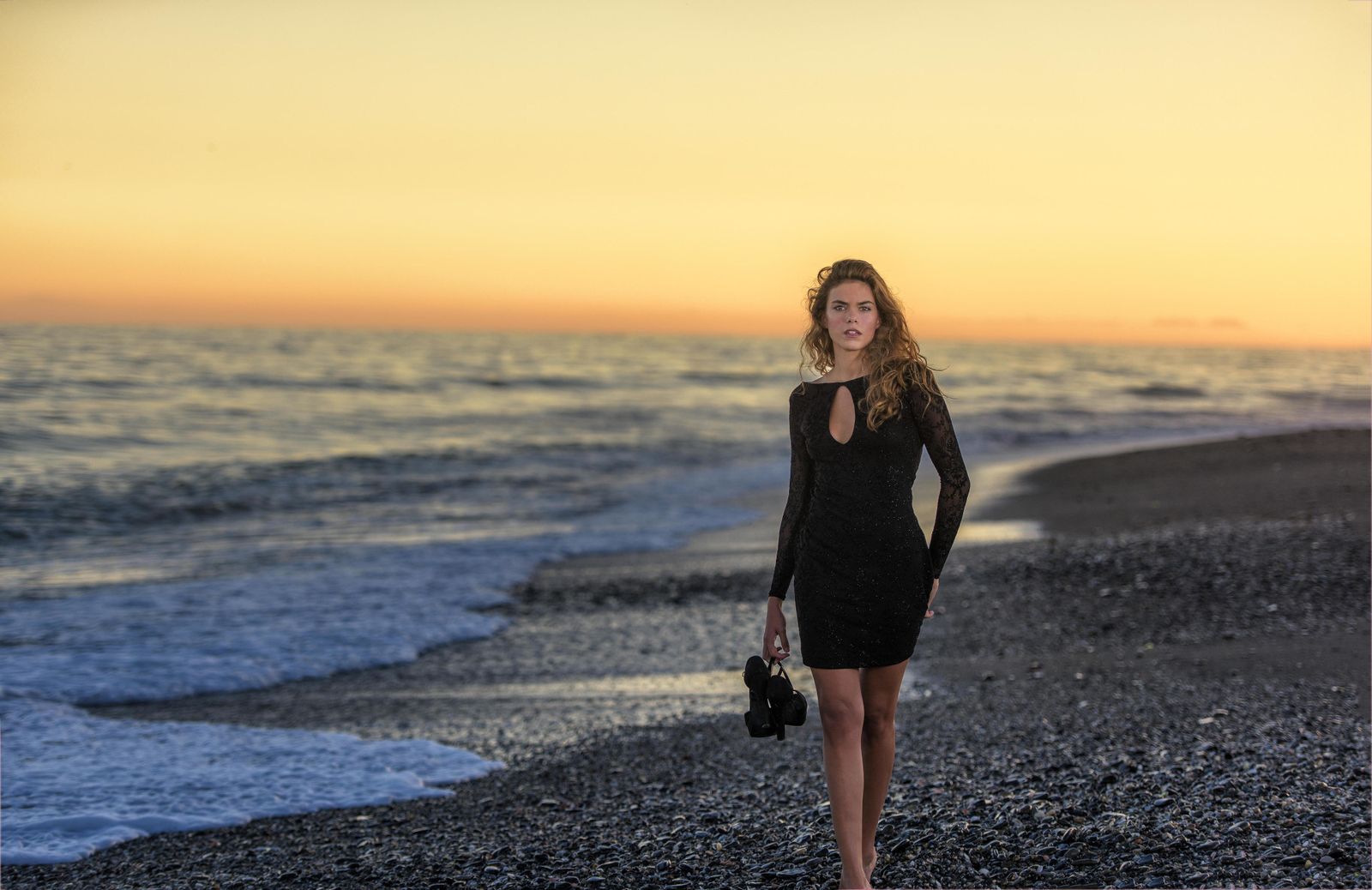 La colección de Delia Cabot está inspirada en esta playa de Marbella.