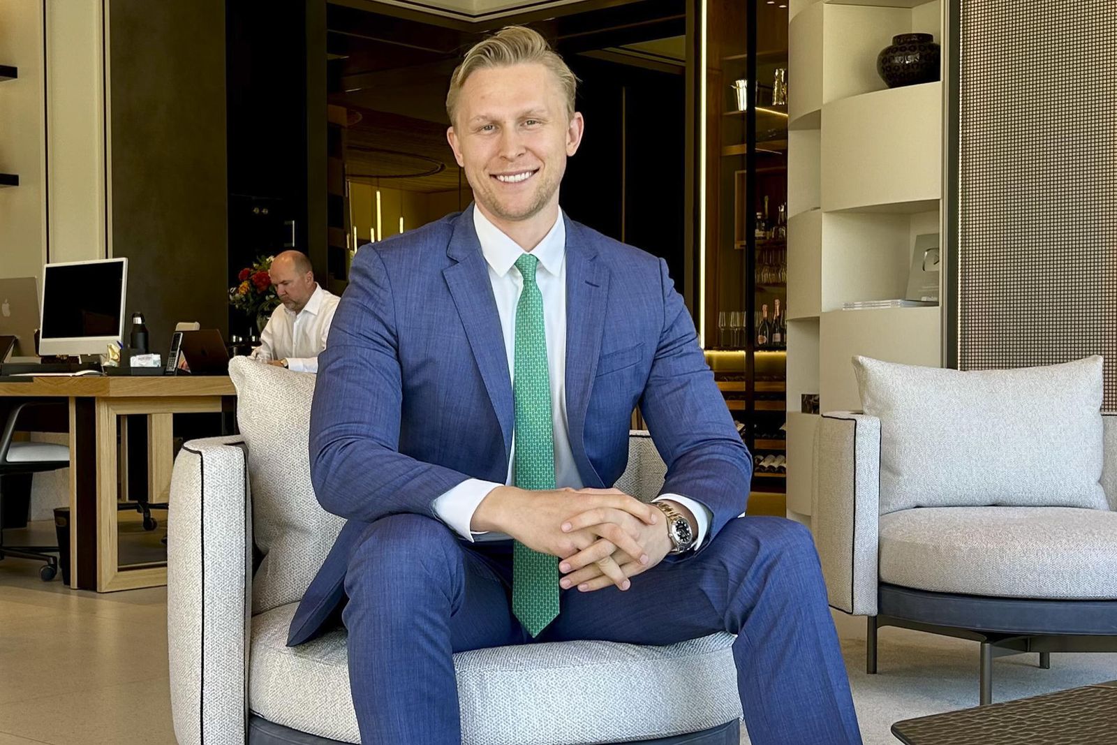 El socio y director de Drumelia, Artur Loginov.